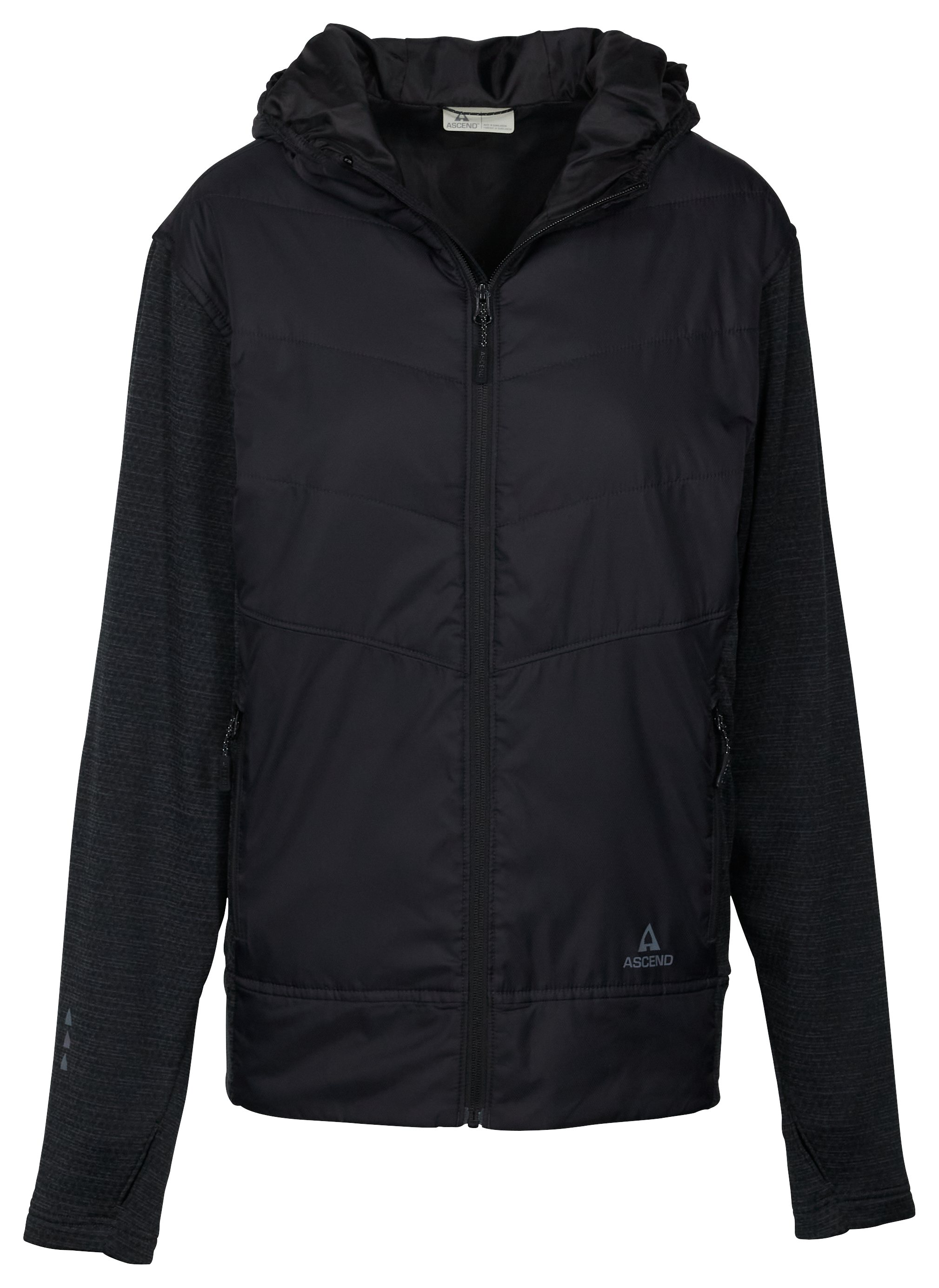 Image of Ascend Hybrid Jacket for Men - Black - M