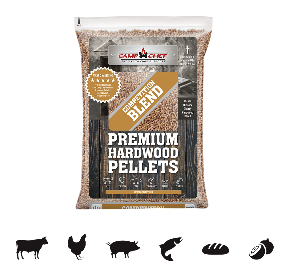 Image of Camp Chef Premium Hardwood Pellets - Competition Blend