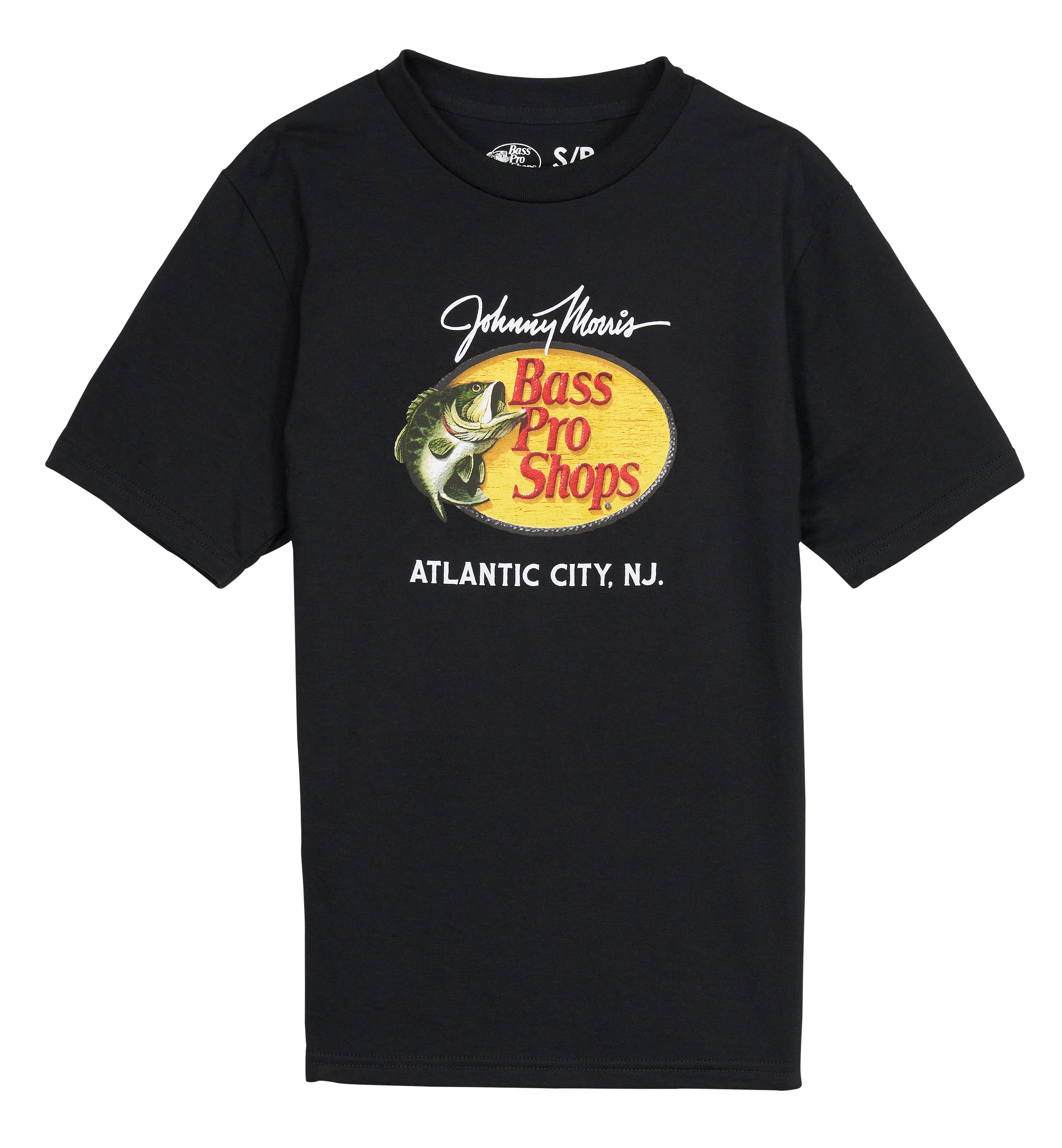 BASS PRO SHOPS Atlantic City Woodcut Logo Short-Sleeve T-Shirt for Kids
