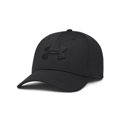 Image of Under Armour Blitzing Fitted Cap for Men - Black/Black-22 - S/M