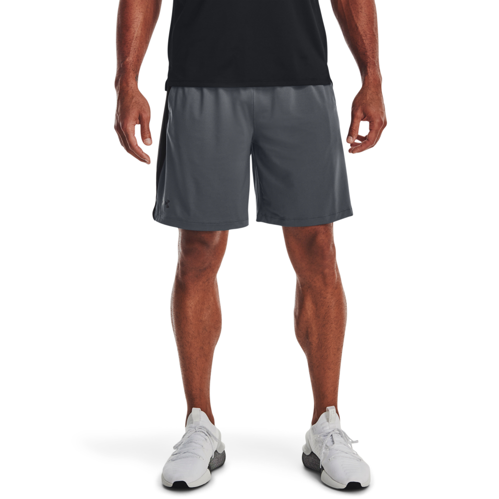 Image of Under Armour Tech Vent Shorts for Men - Pitch Gray/Black