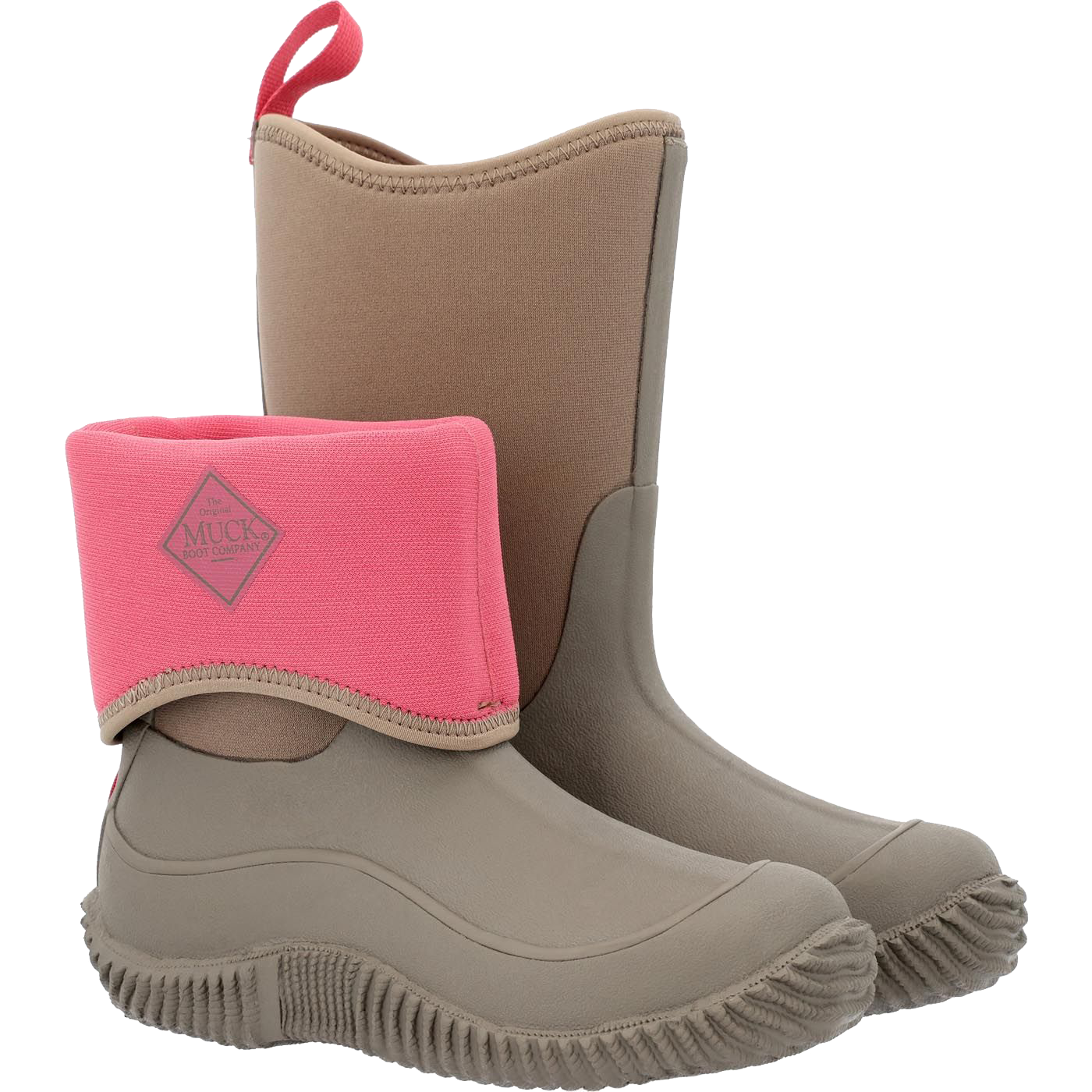 Image of The Original Muck Boot Company Hale Rubber Boots for Kids - Brown - 8 Toddler