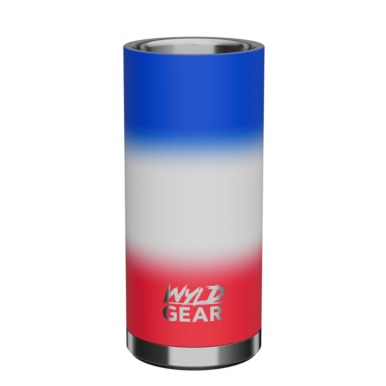 Image of Wyld Gear 12-oz. Slim Can Cooler - Red/White/Blue