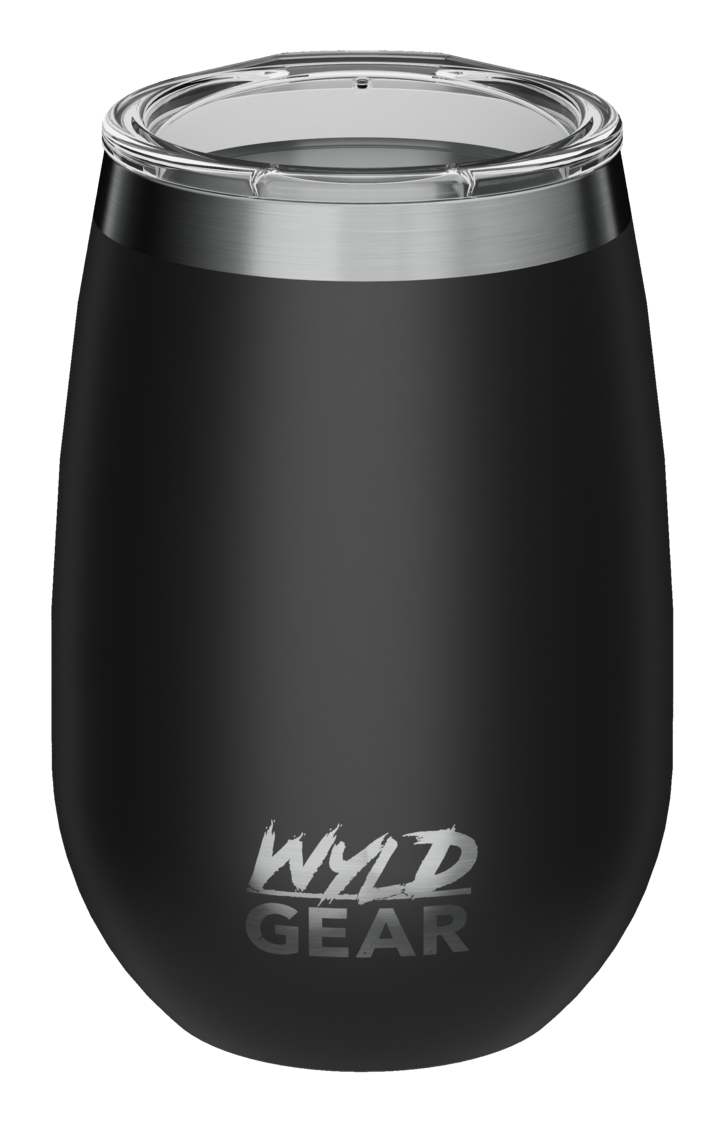 Image of Wyld Gear Whiskey and Wine Tumbler - Matte Black