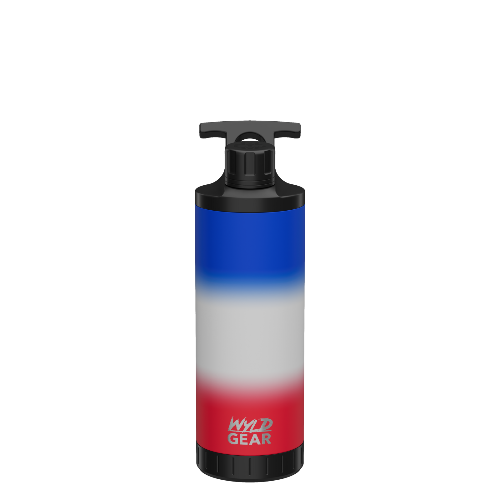 Image of Wyld Gear Mag Bottle - 18 oz. - Red/White/Blue