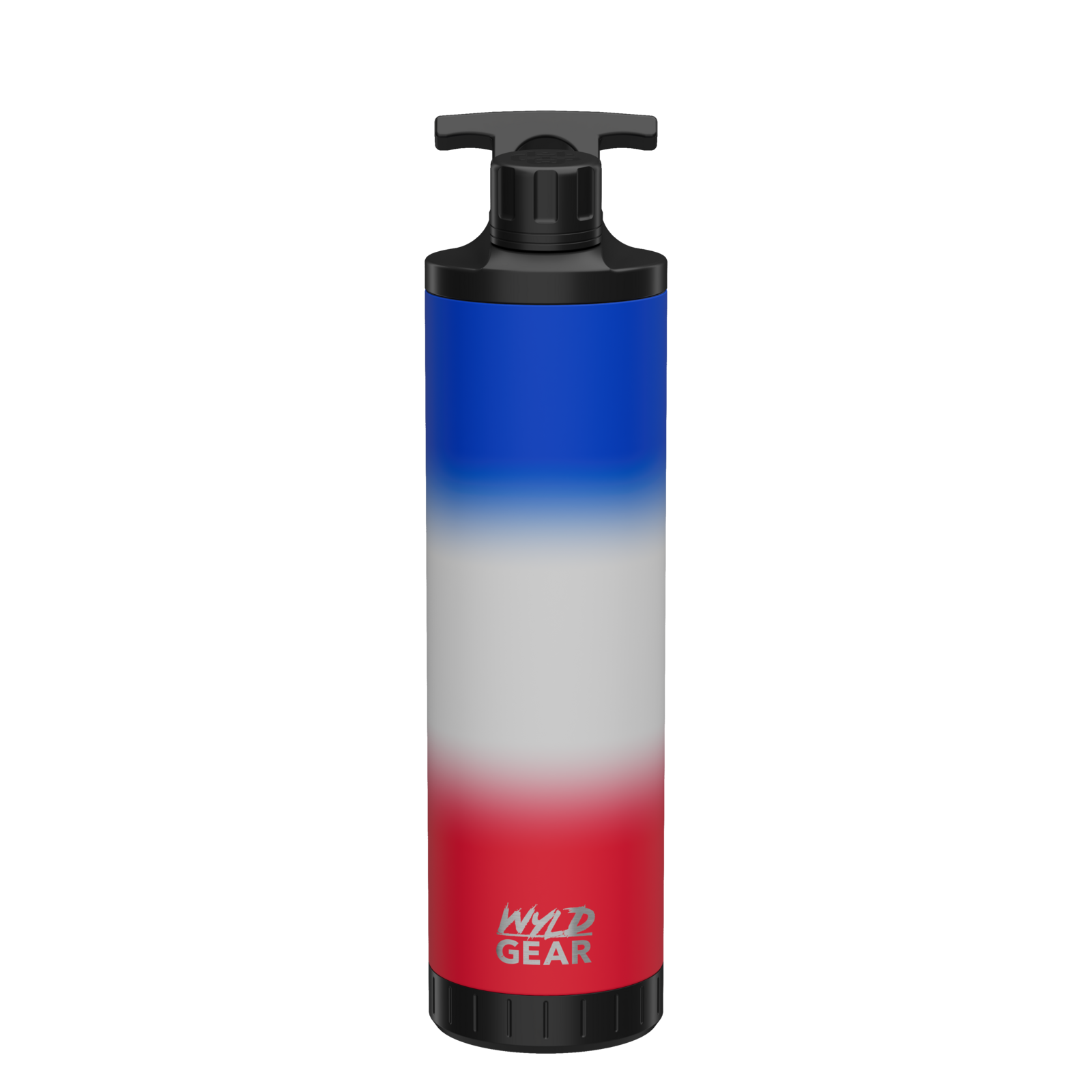 Image of Wyld Gear Mag Bottle - 24 oz. - Red/White/Blue