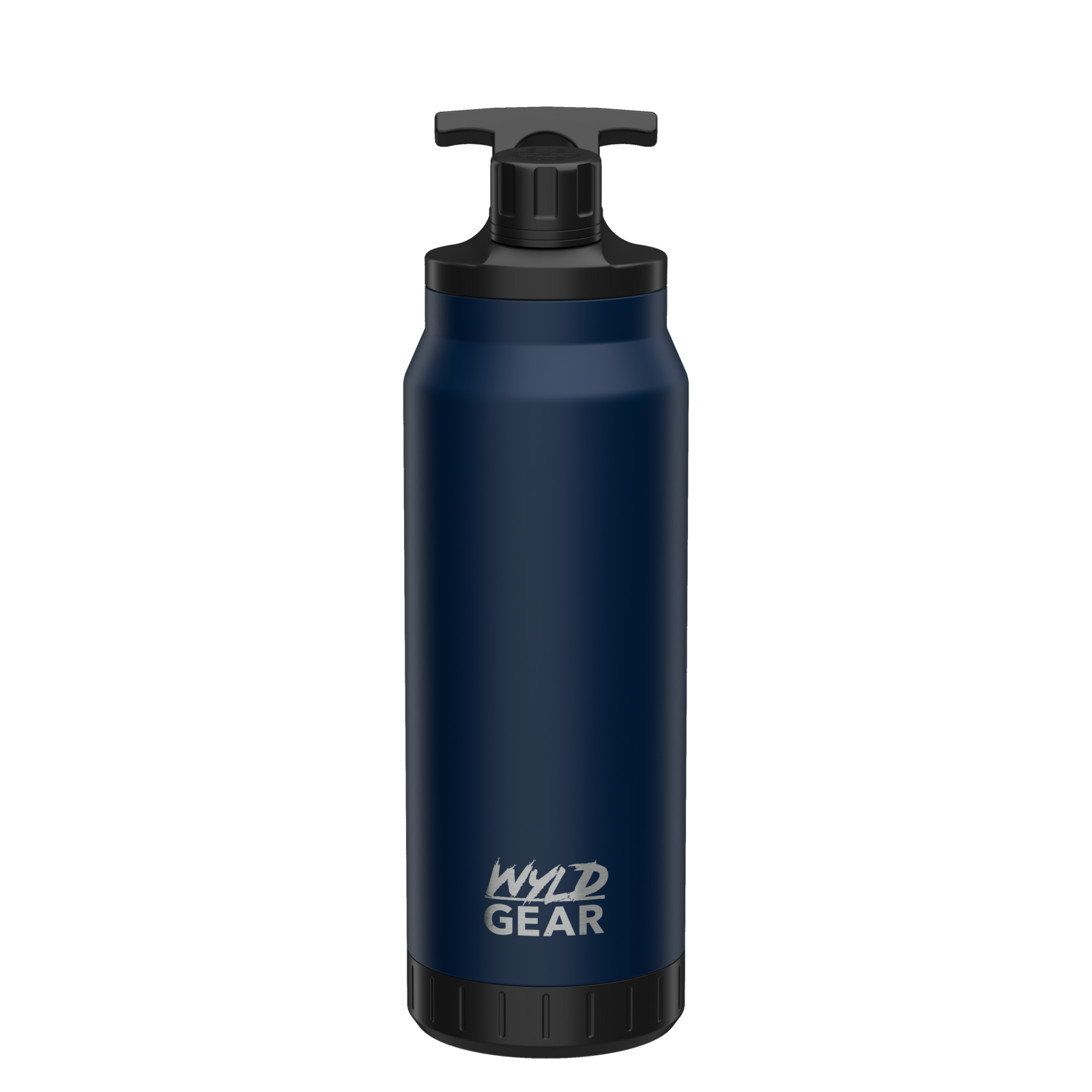 Image of Wyld Gear Mag Bottle - 34 oz. - Navy Blue