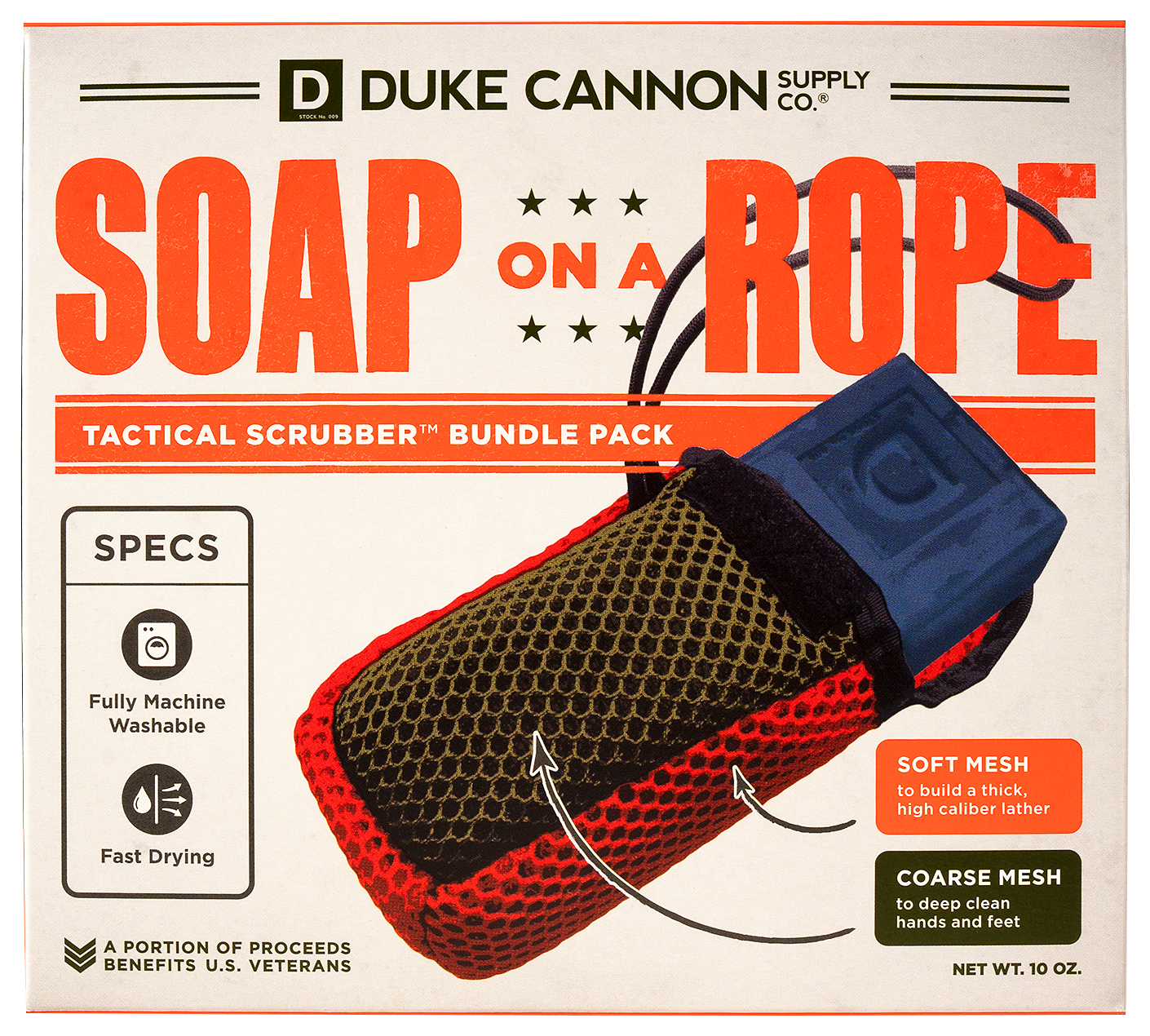 DUKE Cannon Supply Co. Naval Diplomacy Soap on a Rope Bundle