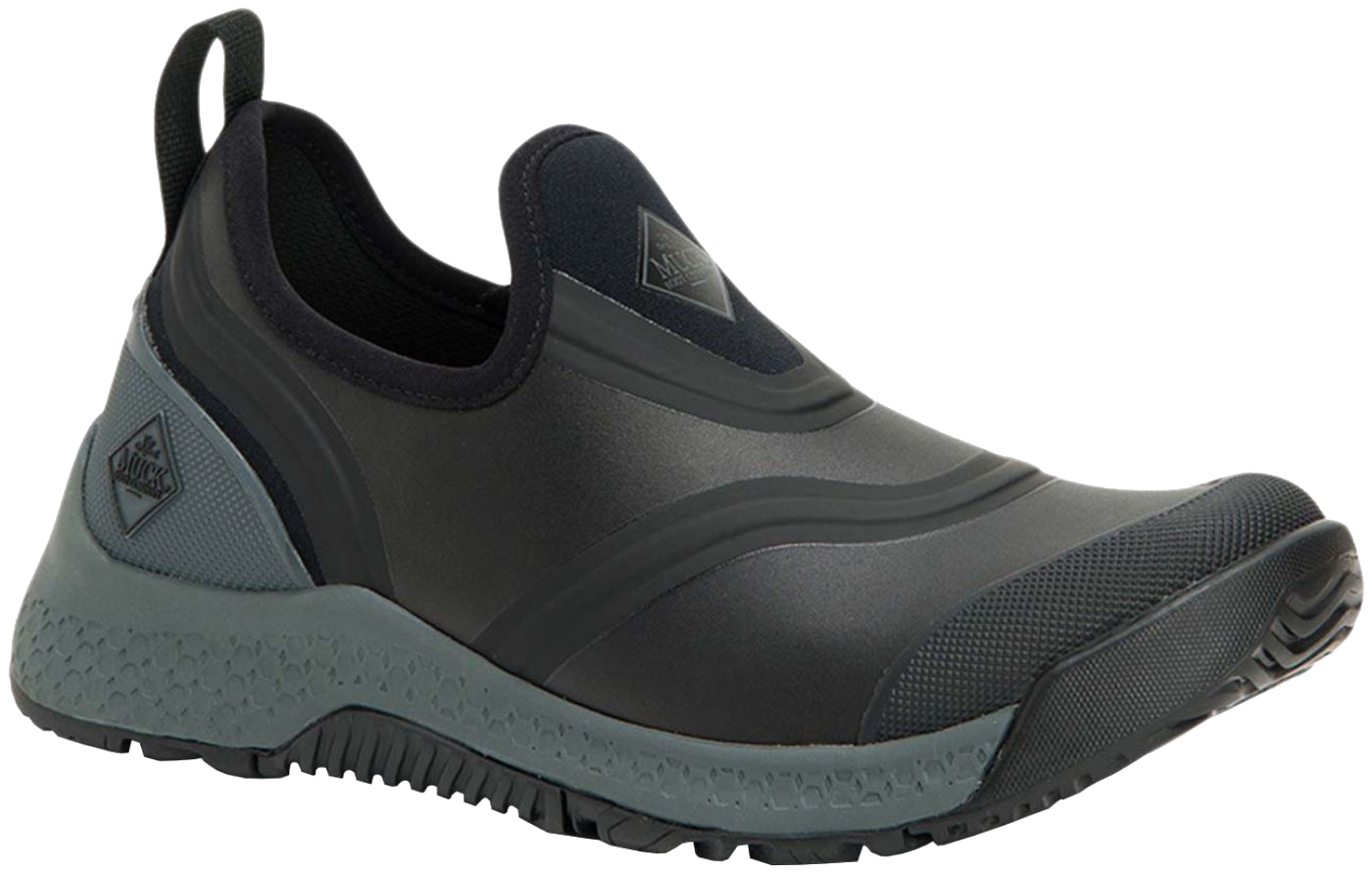 Image of The Original Muck Boot Company Outscape Low Shoes for Ladies - Black/Grey - 5M