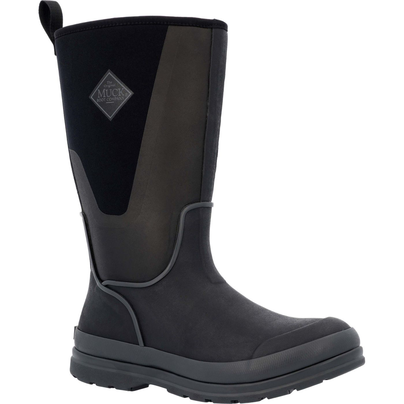 Image of The Original Muck Boot Company Originals Tall Fleece-Lined Boots for Ladies - Black - 6M