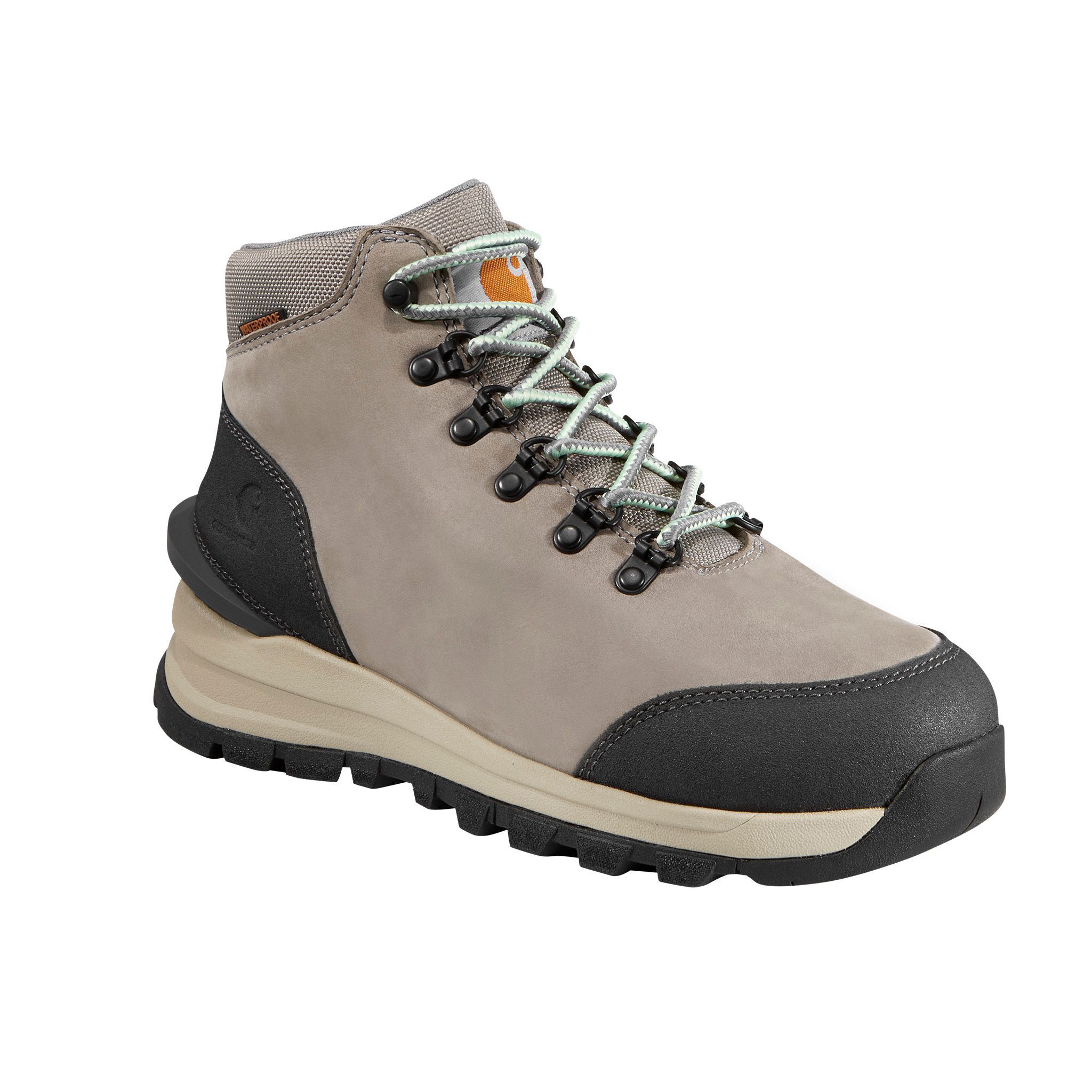 Carhartt Gilmore Waterproof Hiking Boots for Ladies - Grey Nubuck - 6M