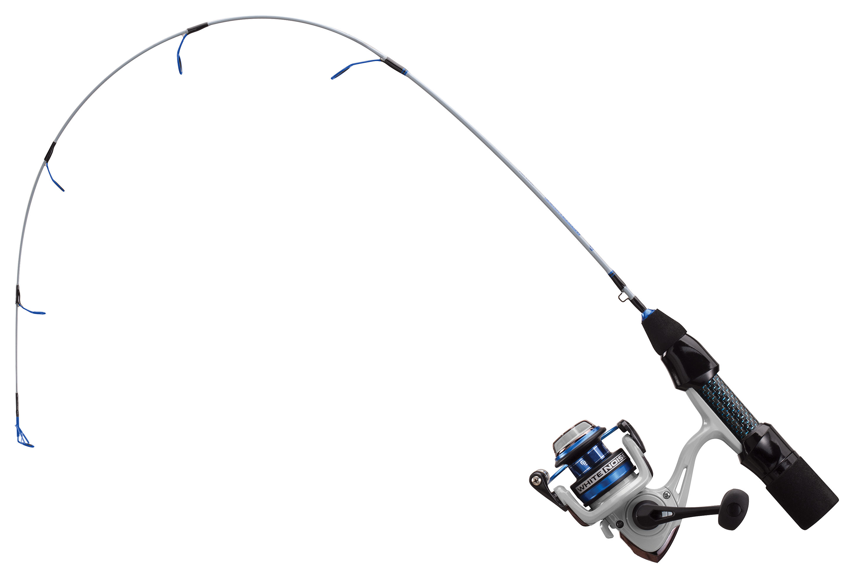 13 Fishing White Noise Spinning Ice Combo - 26" - Med
