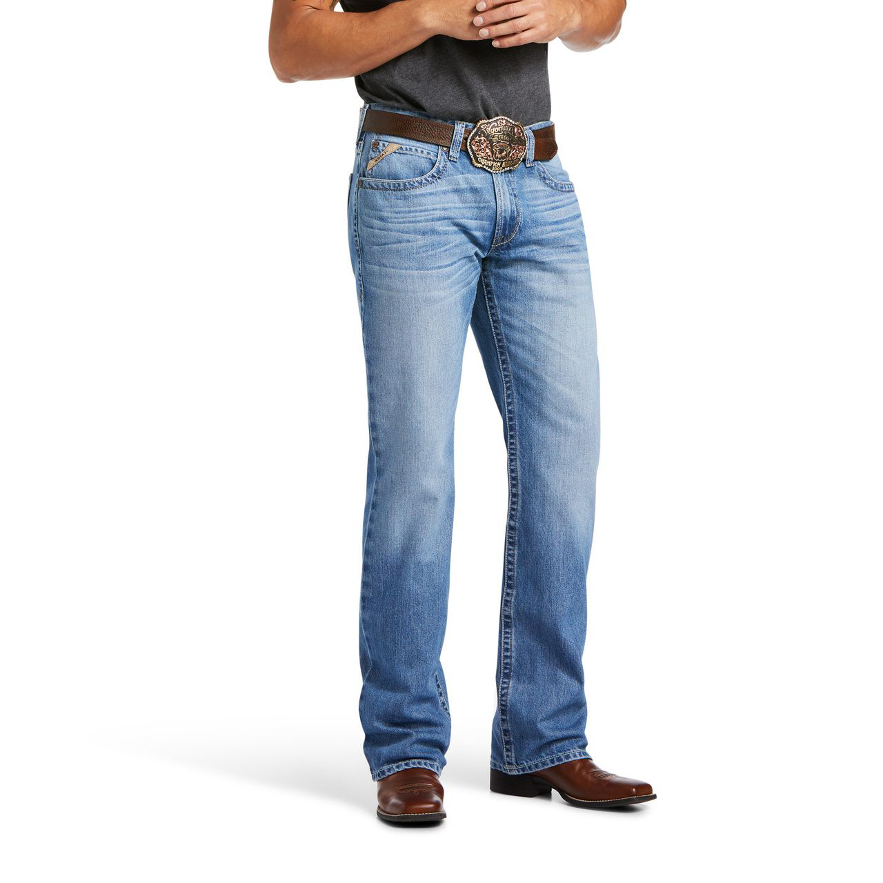 Image of Ariat M4 3D Goldfield Bootcut Jeans for Men - Dallas