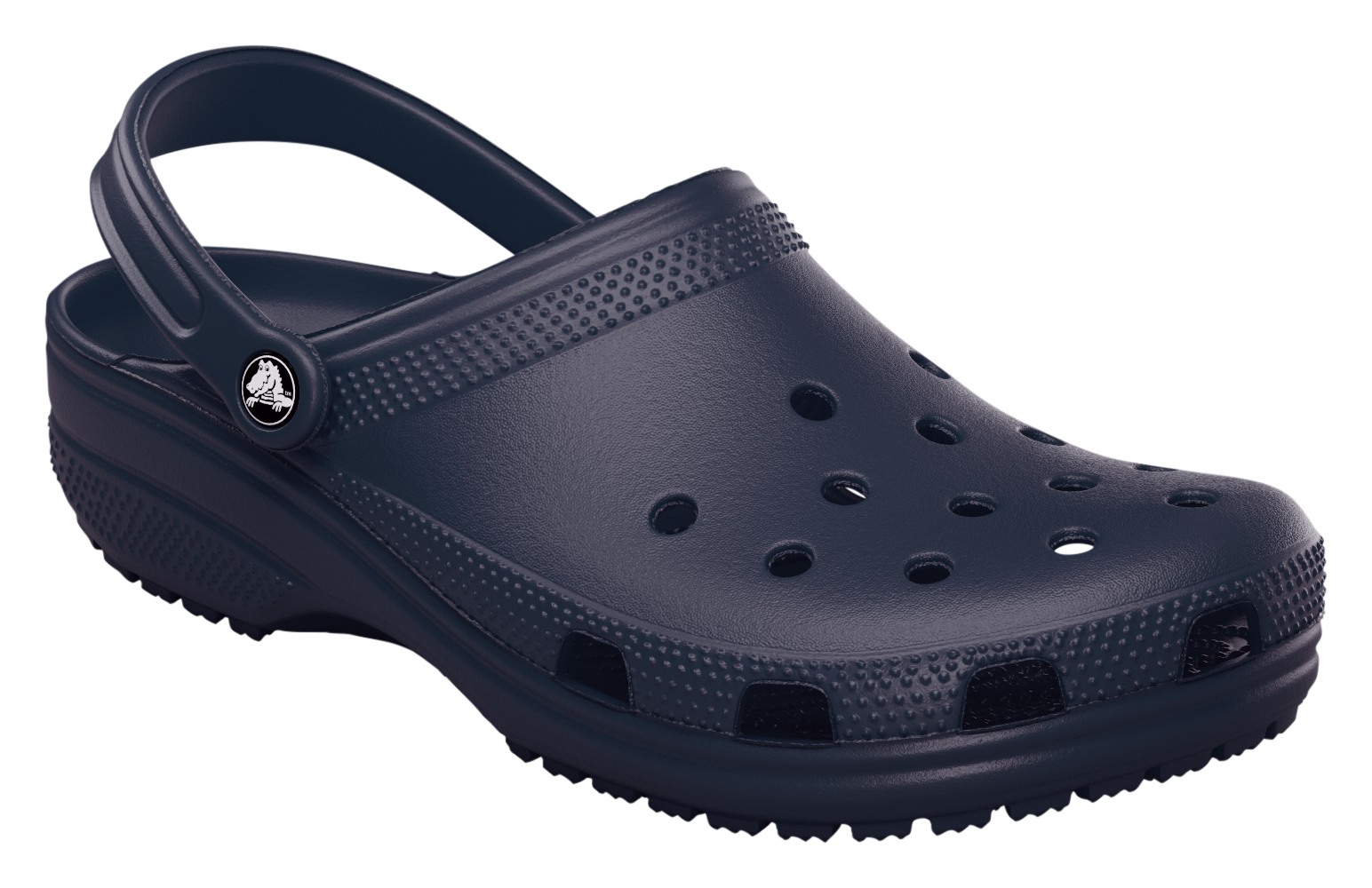 Image of Crocs Classic Clogs for Men - Navy - Men's 8M/Women's 10M