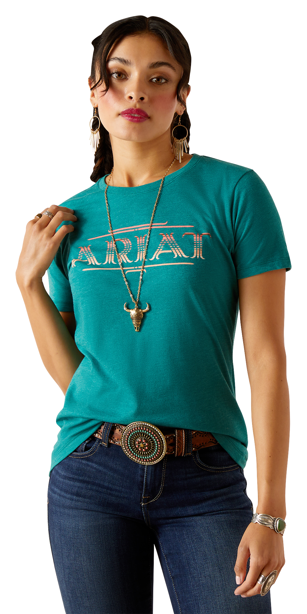 Ariat Serape Style Short-Sleeve T-Shirt for Ladies                                                                              