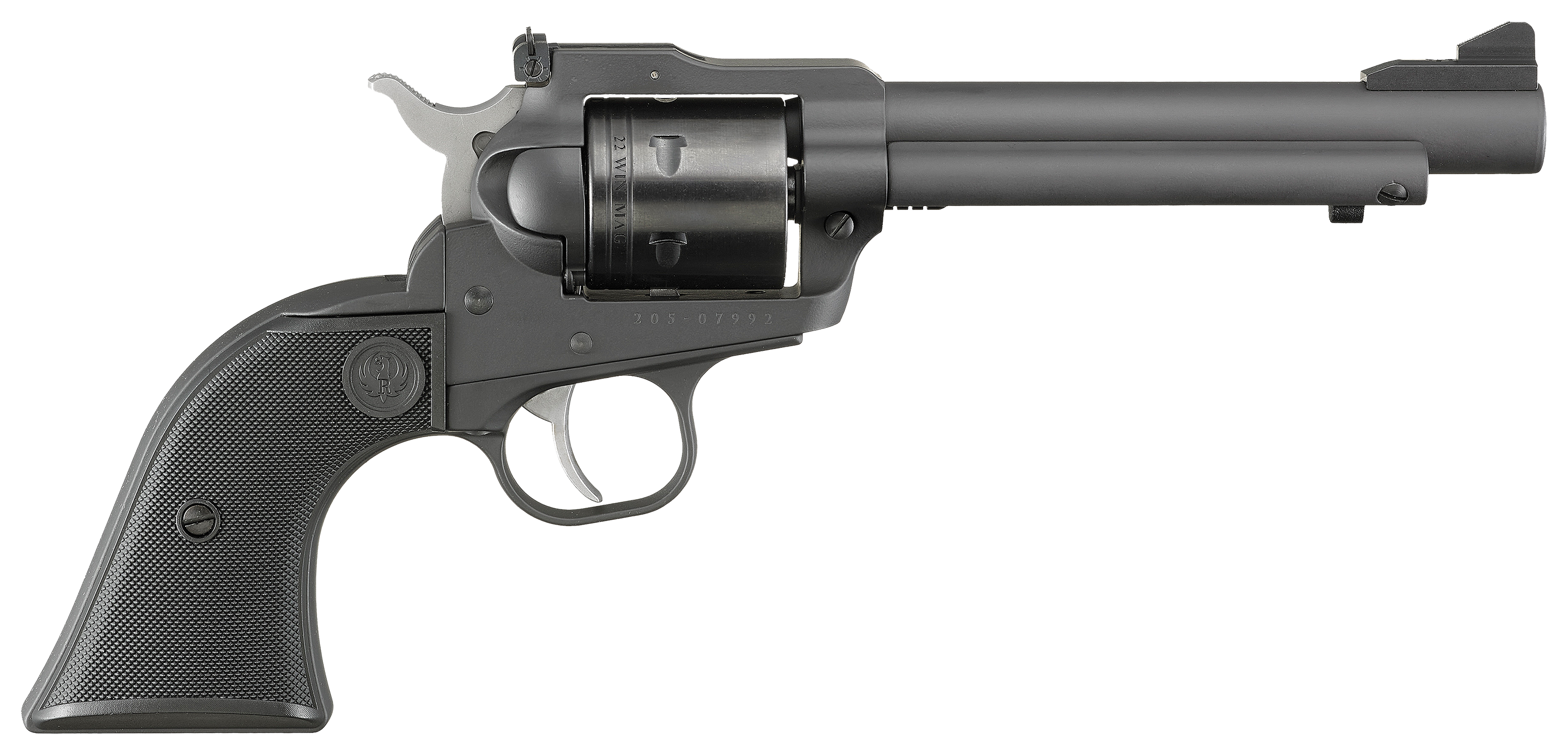 Ruger Super Wrangler SingleAction Rimfire Revolver  Black Cerakote  Black