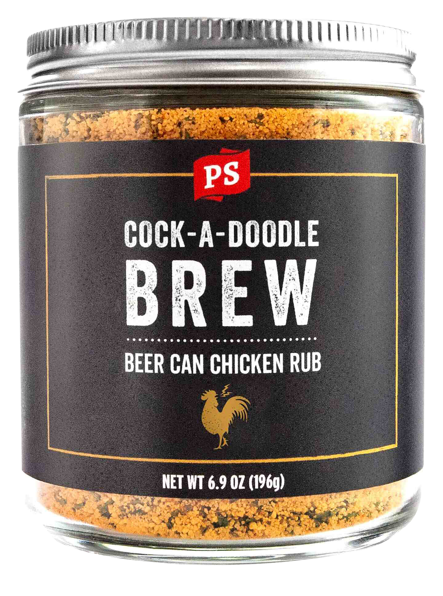 Image of PS Seasoning Cock-A-Doodle Brew Beer Can Chicken Rub - 6.9 oz.