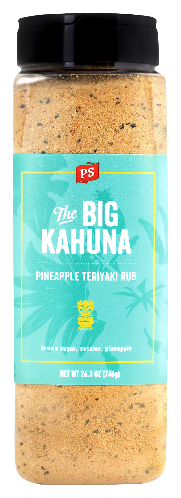 Image of PS Seasoning The Big Kahuna Pineapple Teriyaki Barbecue Rub - 26.3 oz.