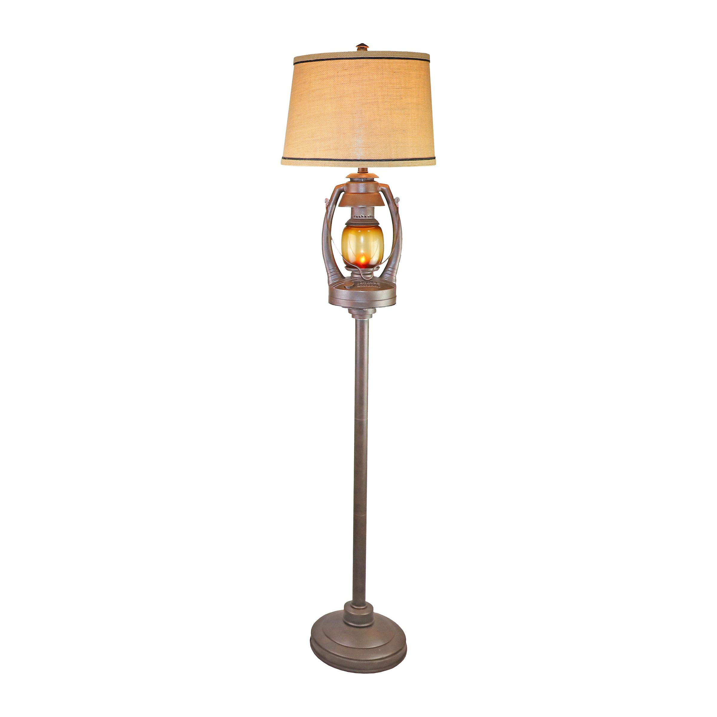 Image of Vintage Direct Vintage Lantern Floor Lamp