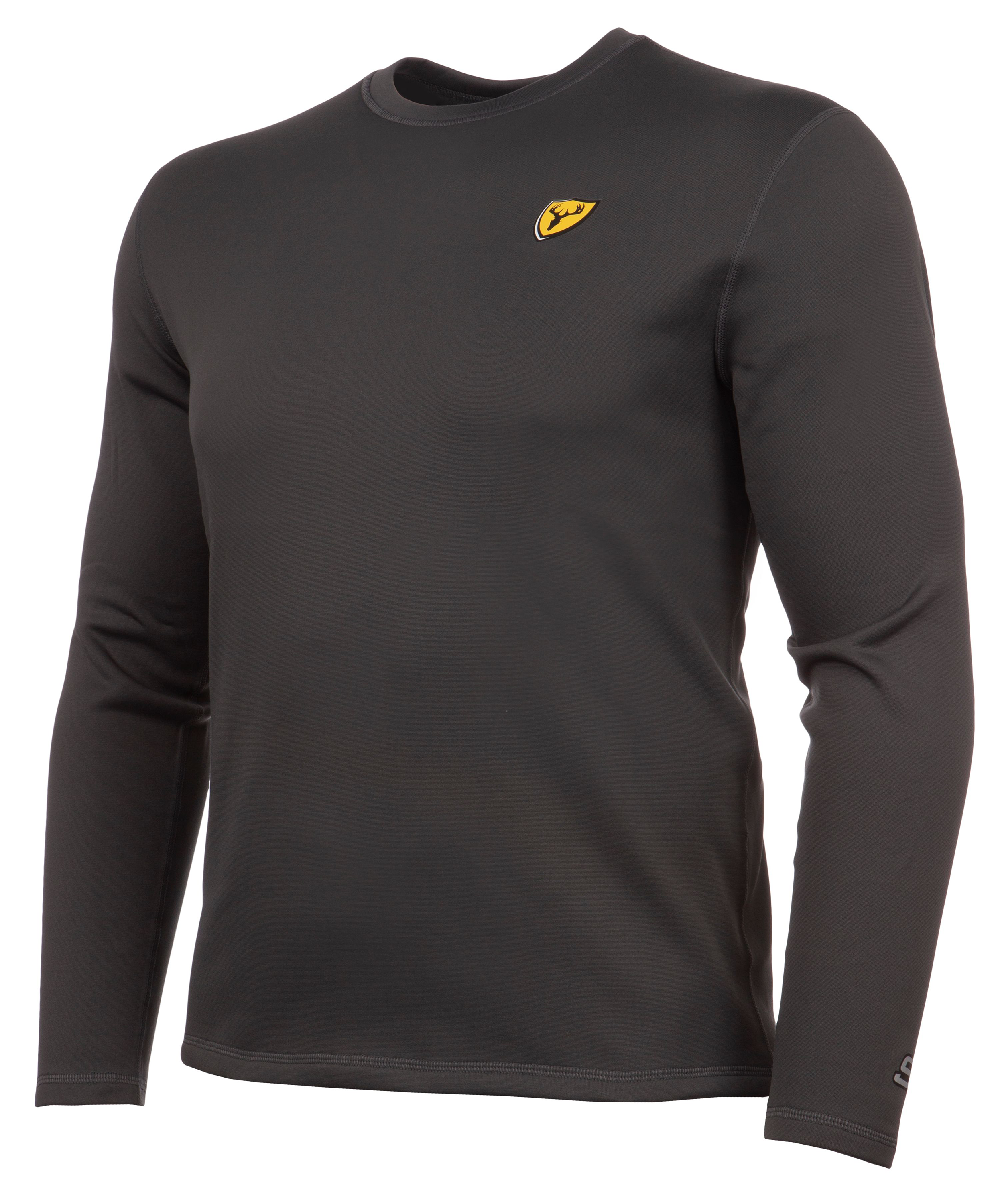 Image of Blocker Outdoors Shield Series Koretec Heavyweight Base-Layer Top for Men - Charcoal
