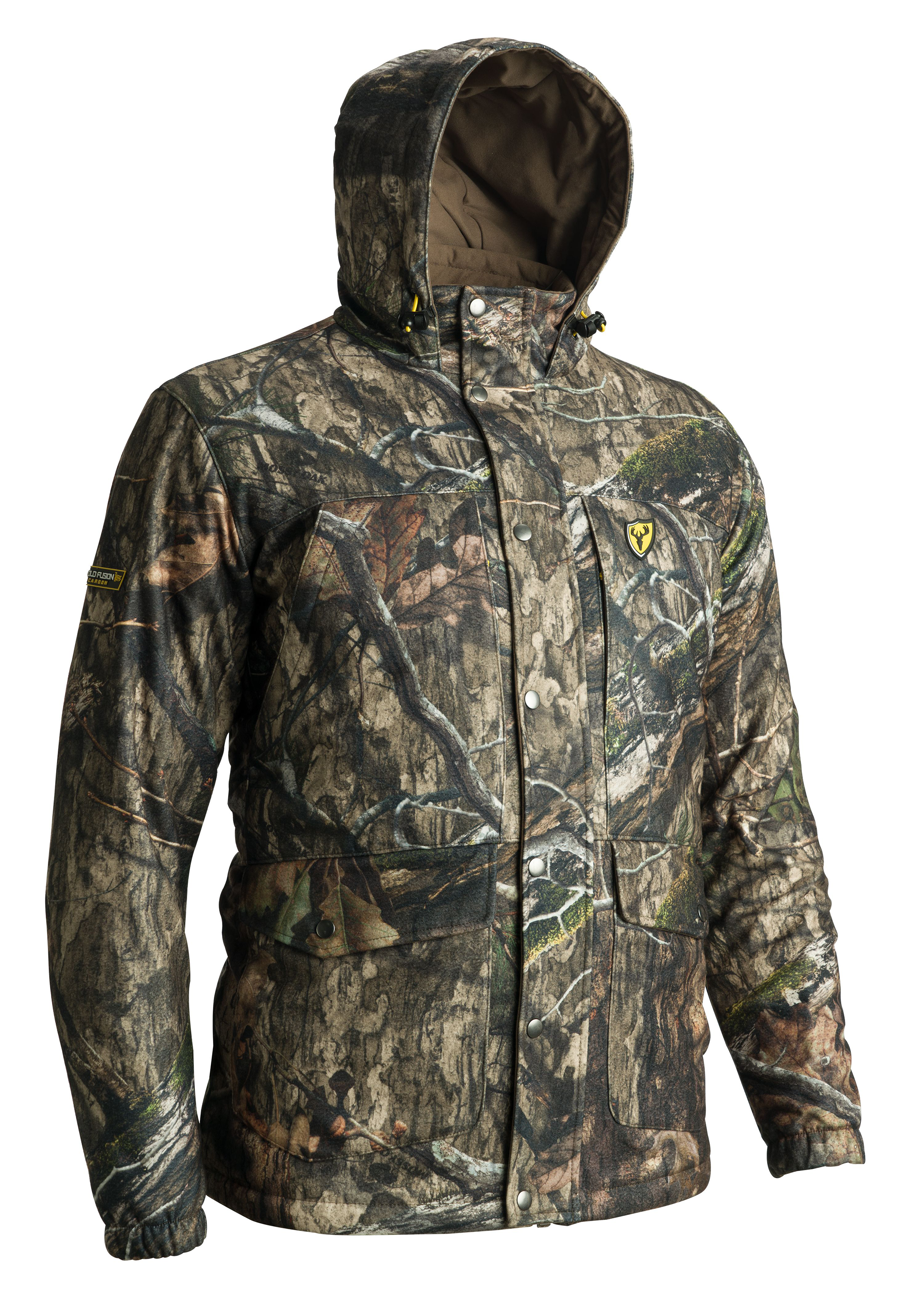 Image of Blocker Outdoors ScentBlocker Whitetail Pursuit Insulated Parka for Men - Mossy Oak Country DNA - L