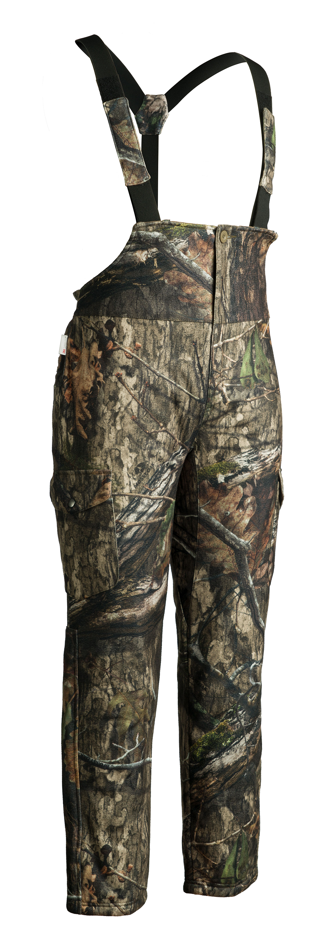 Image of Blocker Outdoors ScentBlocker Whitetail Pursuit Insulated Bibs for Men - Mossy Oak Country DNA - M