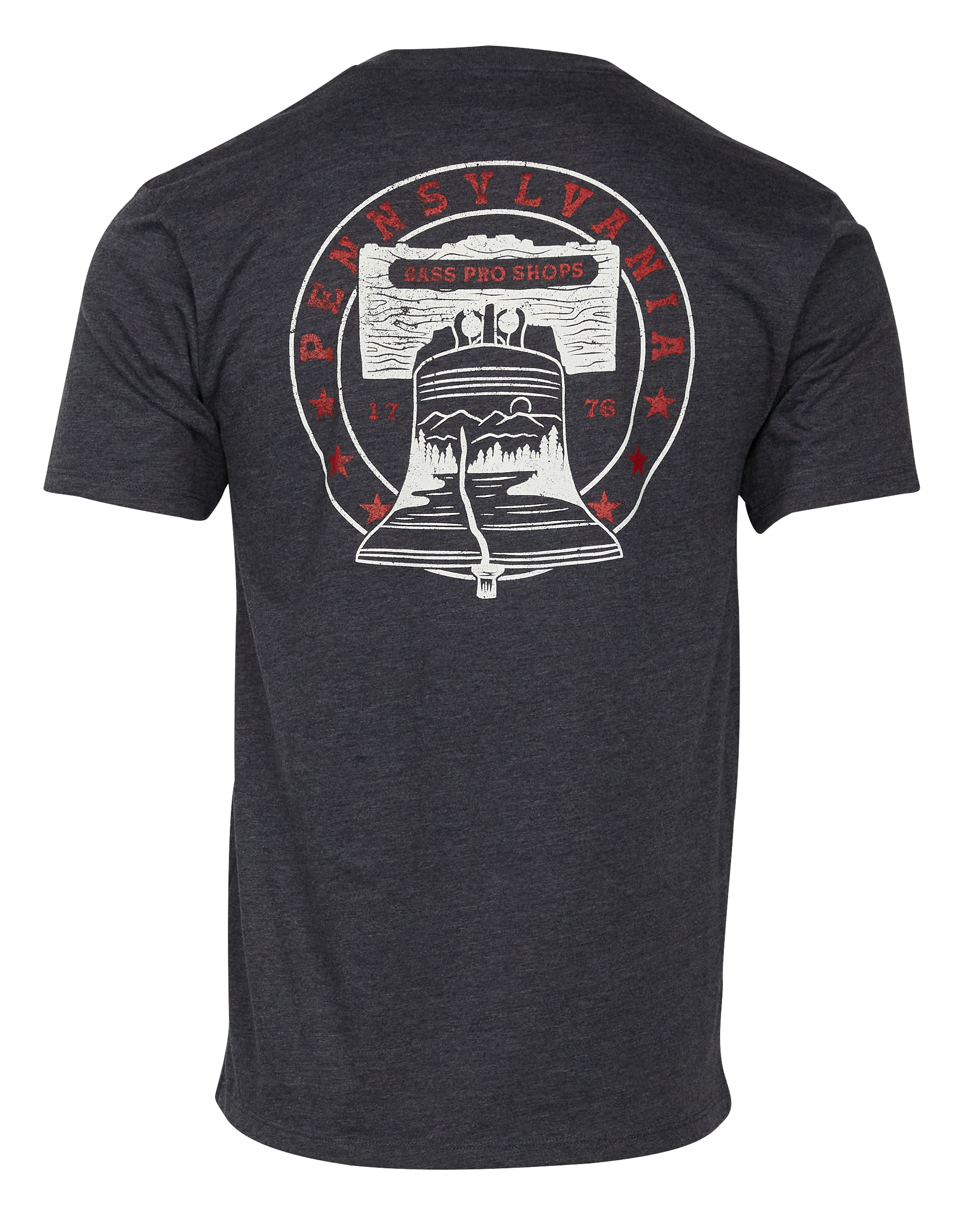 BASS PRO SHOPS Pennsylvania Libertyscape Short-Sleeve T-Shirt for Men