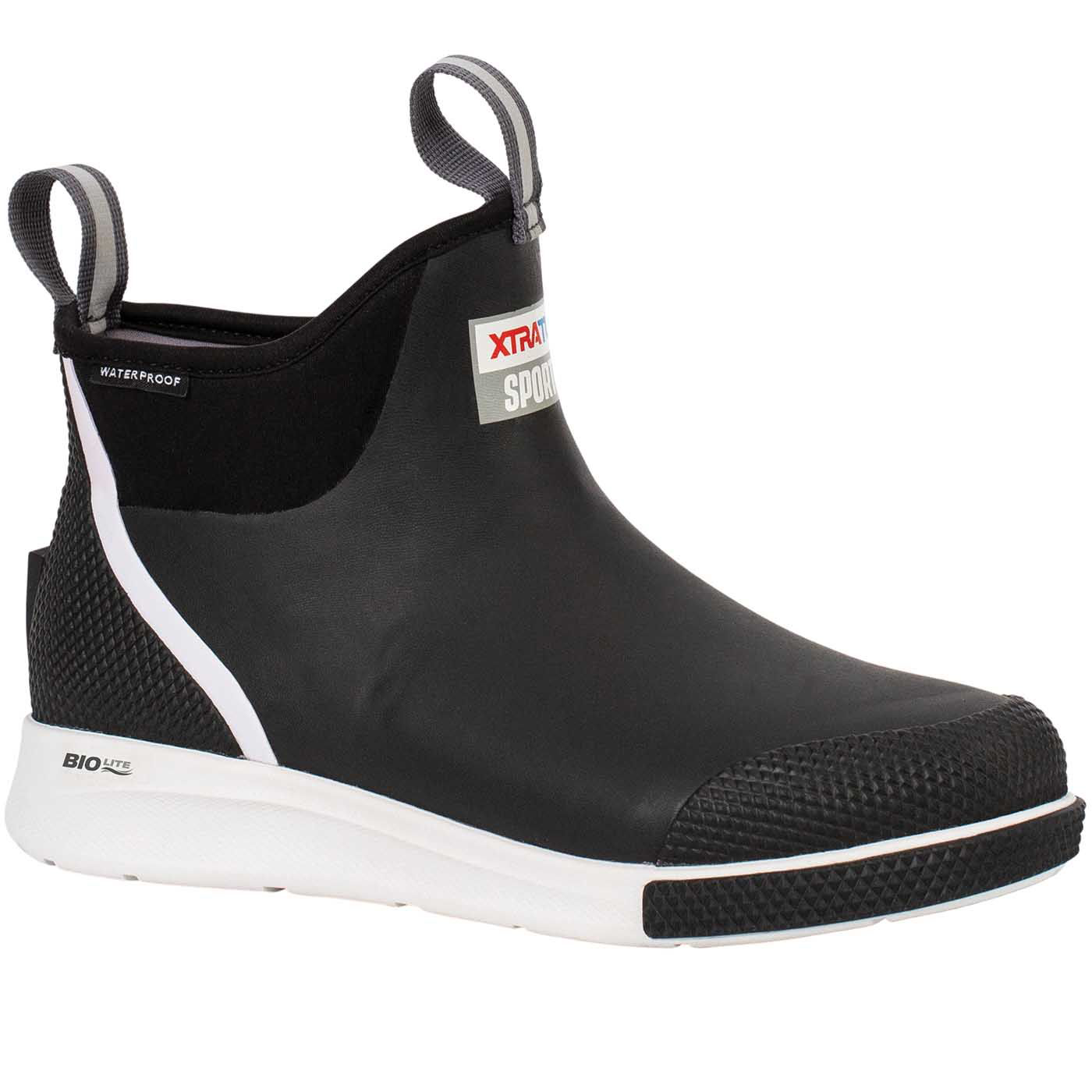 Image of Xtratuf Sport Ankle Deck Boots for Men - Black - 10M