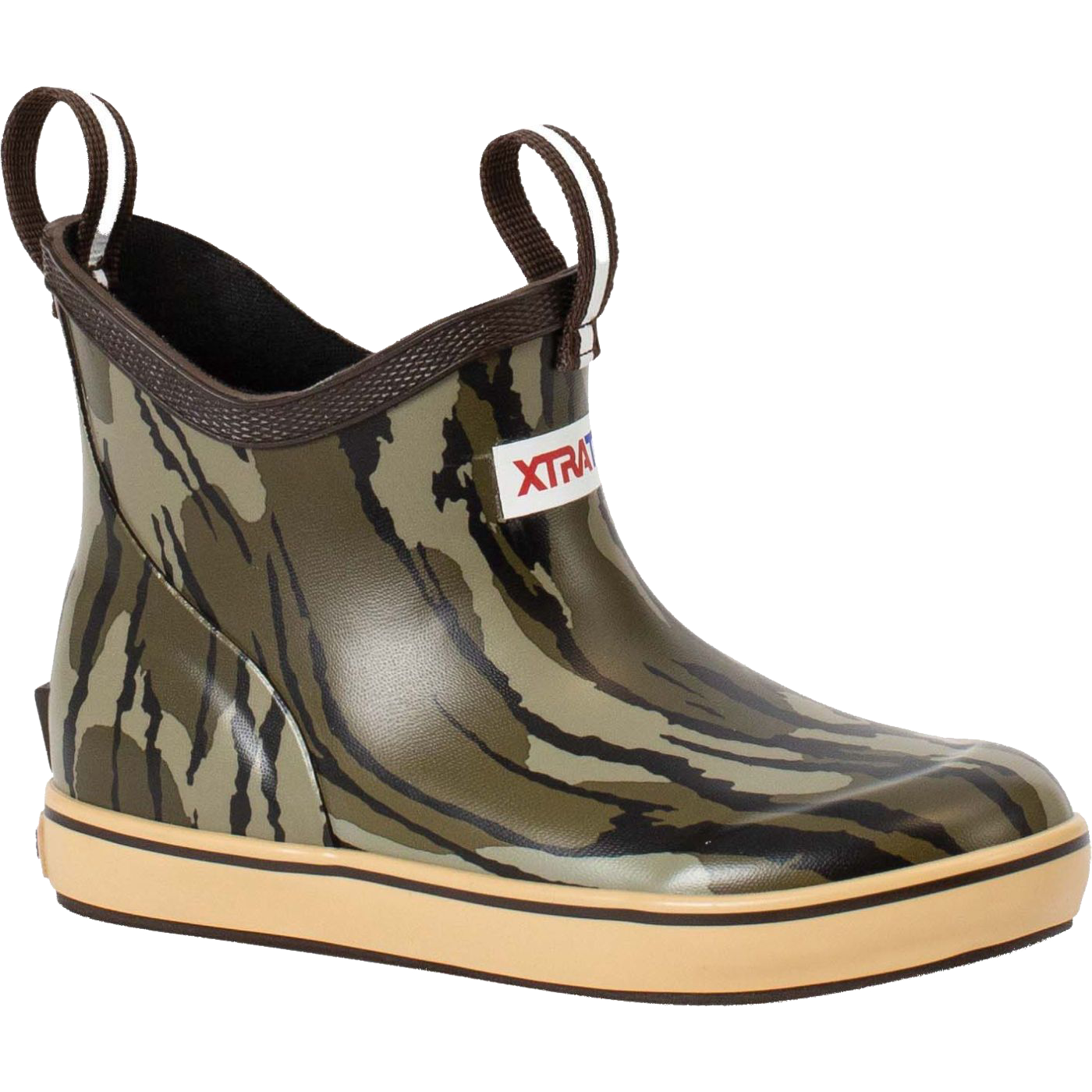 Image of Xtratuf Ankle Deck Boots for Kids - Mossy Oak Original Bottomland - 4 Kids