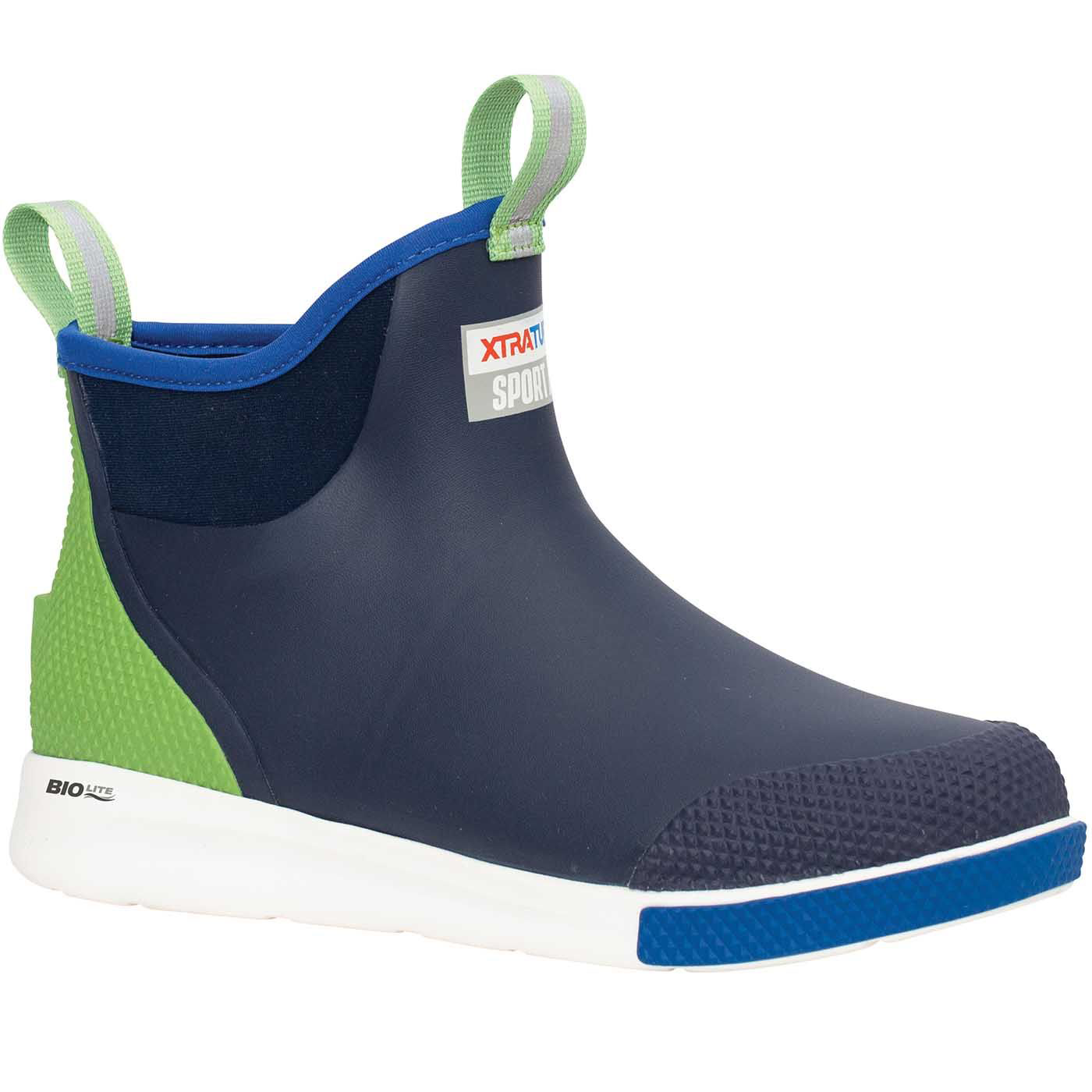 Image of Xtratuf Sport Ankle Deck Boots for Men - Blue - 14M