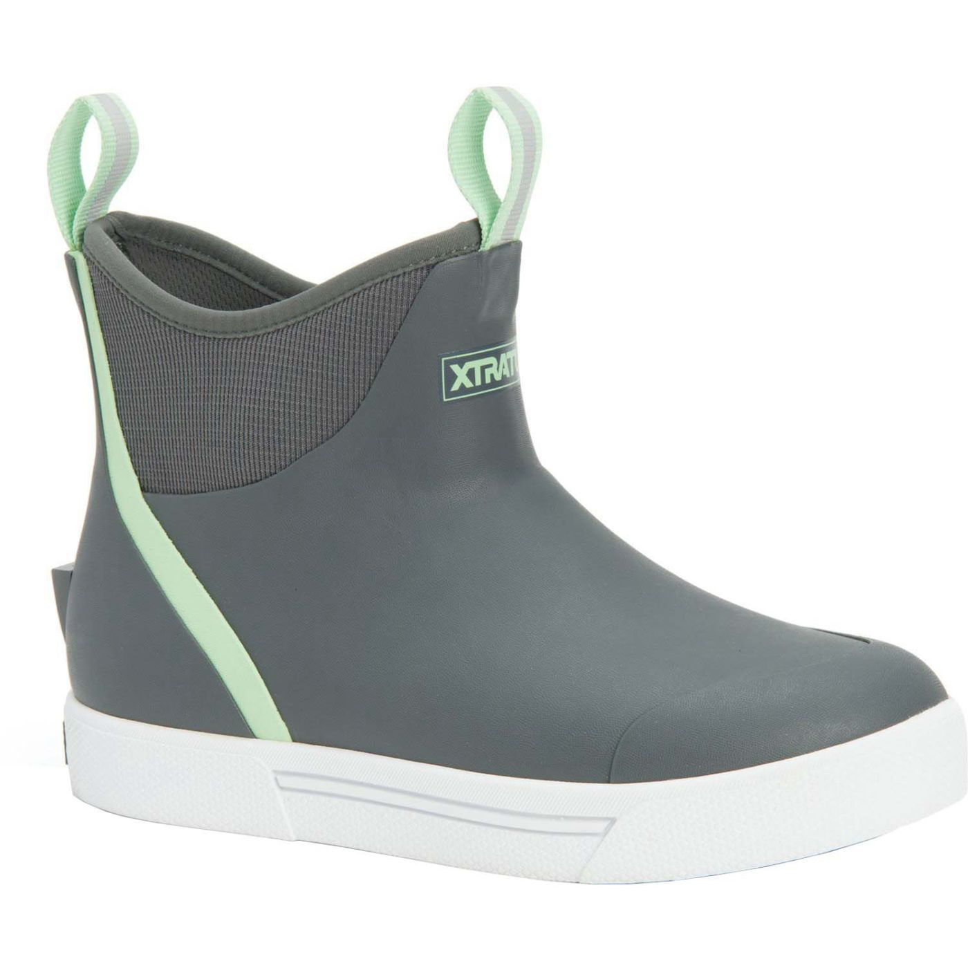 Image of Xtratuf Wheelhouse Ankle Deck Boots for Ladies - Grey - 6M