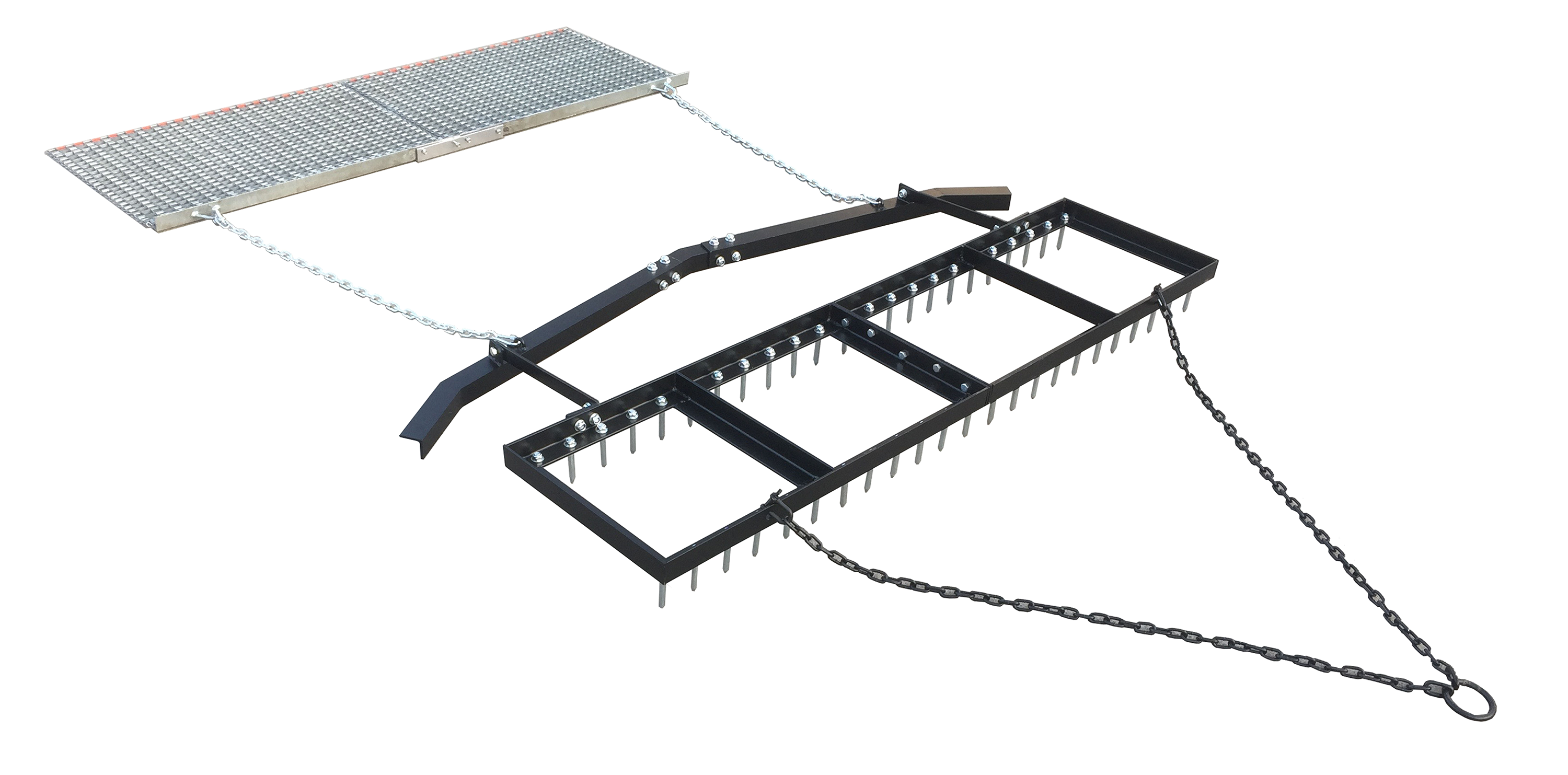 Yard Tuff 6' Spike Drag with Leveling Bar and Drag Mat