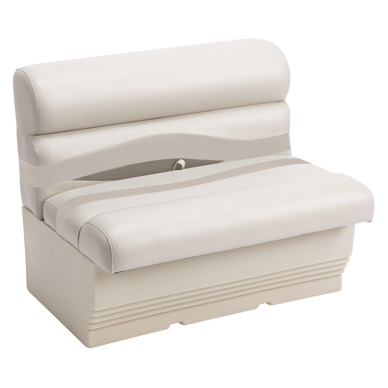 Image of "Wise Premier Series Pontoon Furniture 36"" Bench Seat with Base"