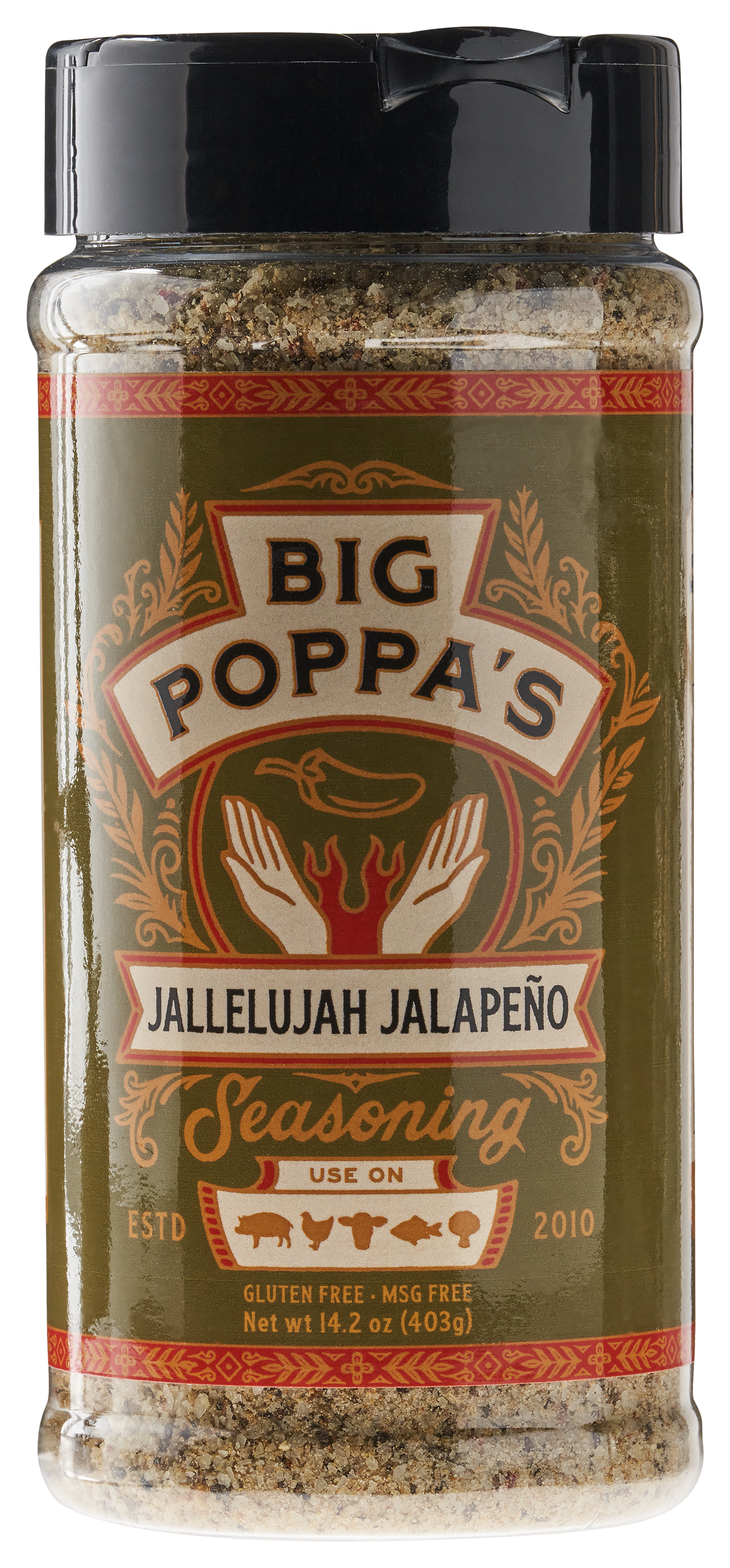 Image of Big Poppa's Jallelujah Jalapeno Barbecue Seasoning