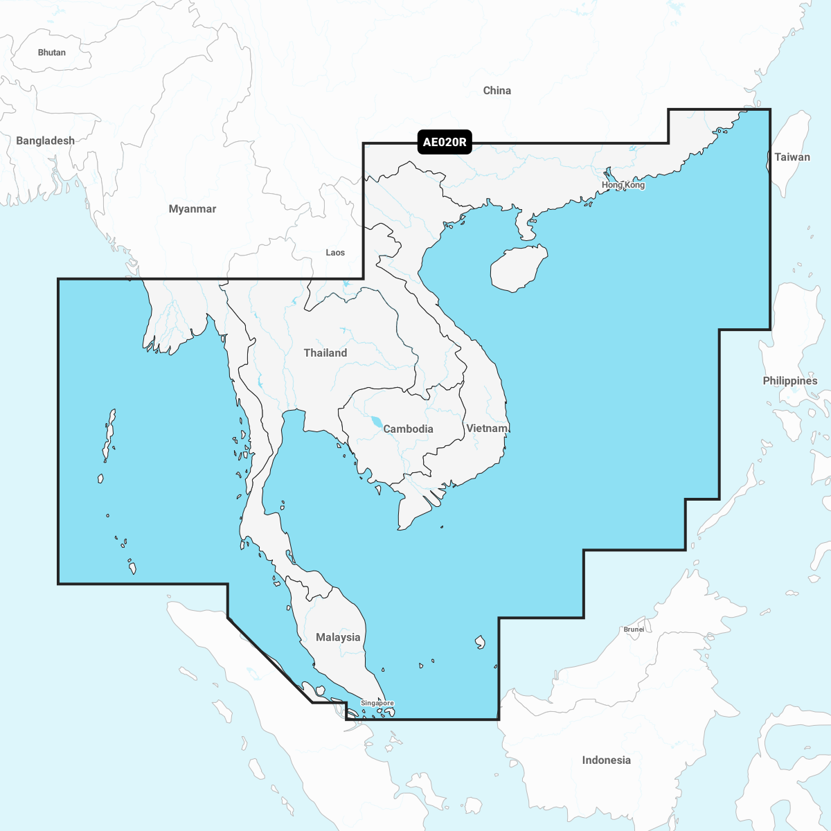 Image of Navionics Electronic Marine Charts for Chartplotters - South China & Andaman Seas