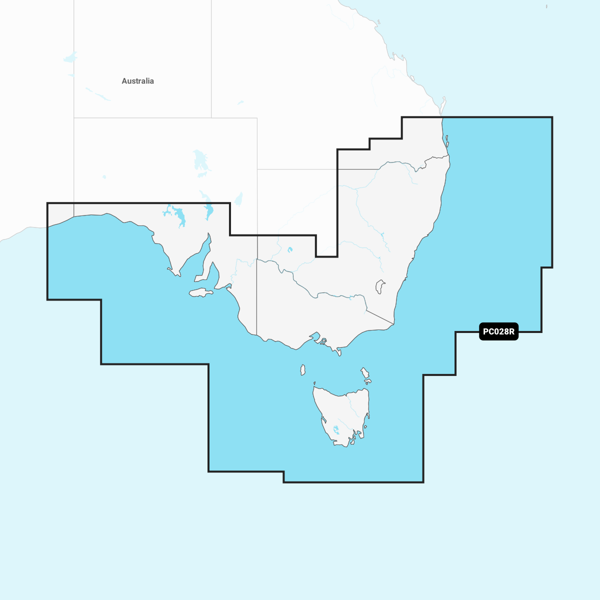 Image of Navionics Electronic Marine Charts for Chartplotters - Australia, Southeast