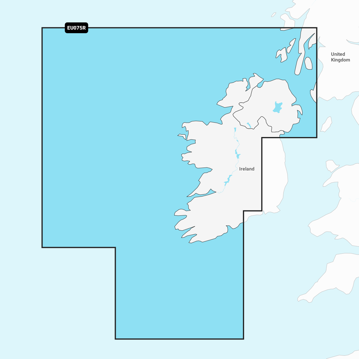 Image of Navionics Electronic Marine Charts for Chartplotters - Ireland, West Coast