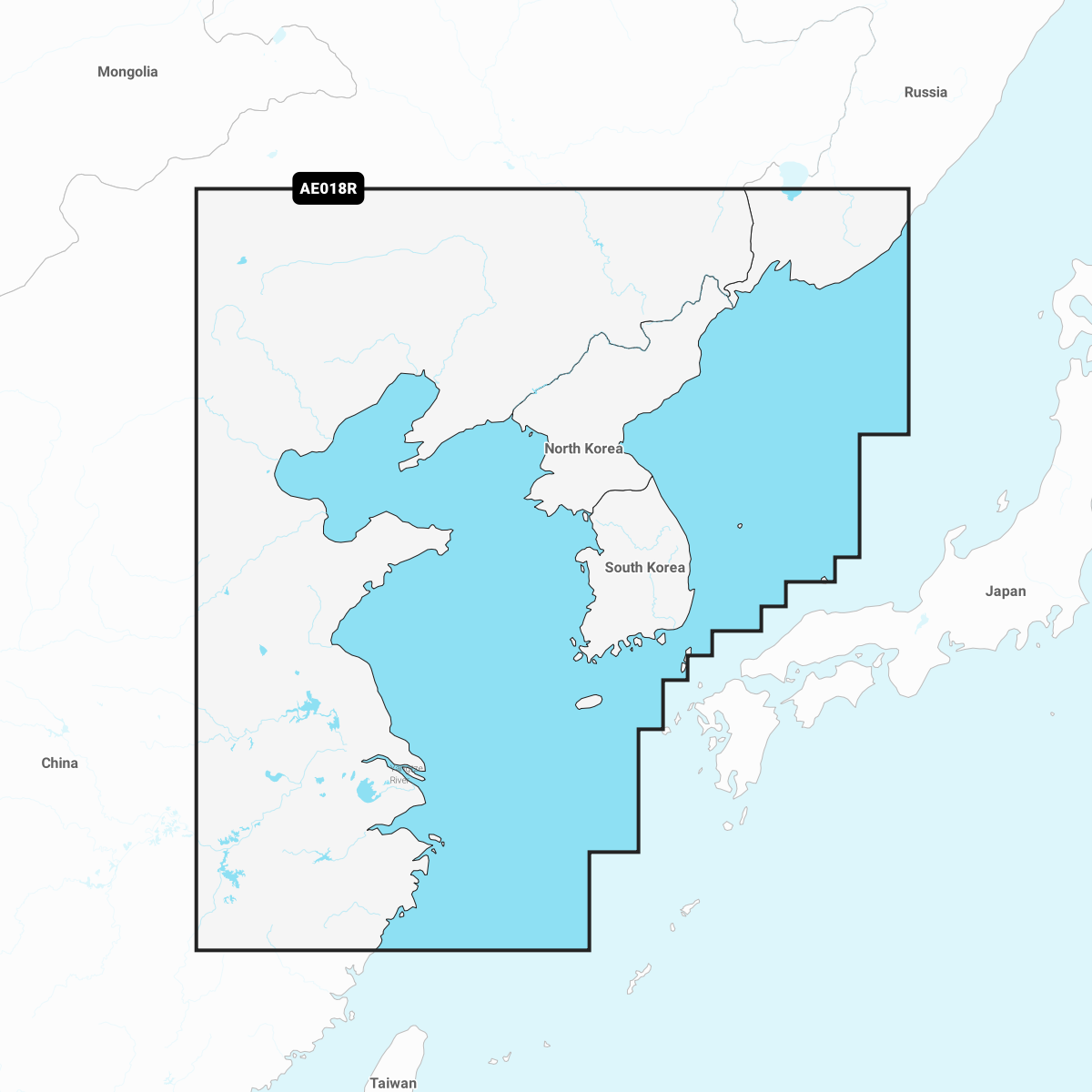 Image of Navionics Electronic Marine Charts for Chartplotters - Yellow Sea