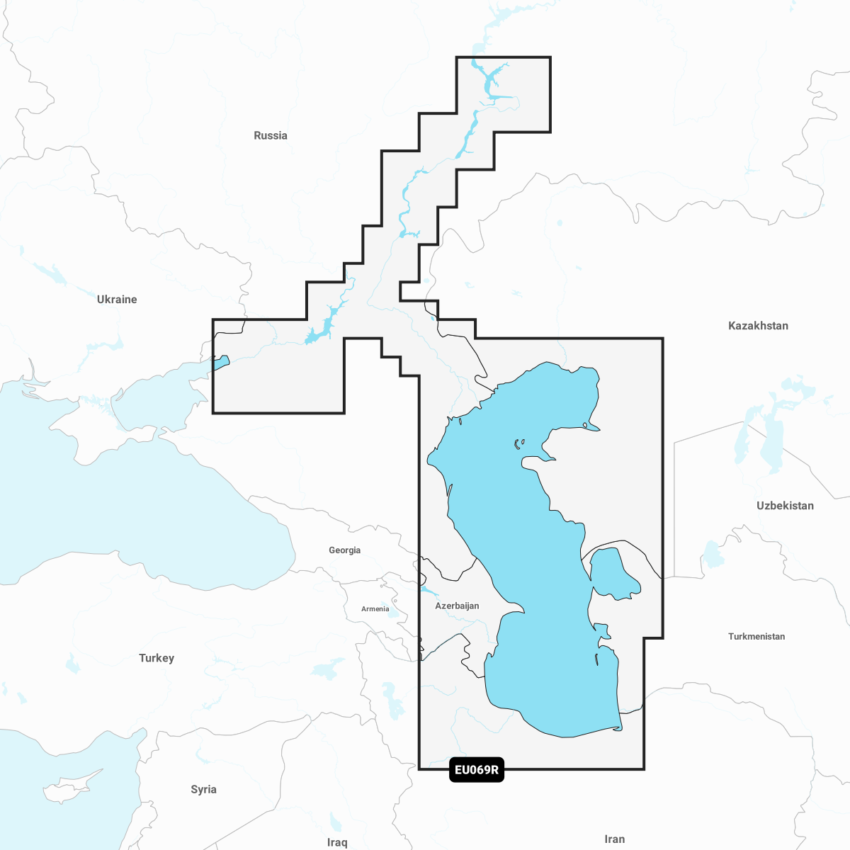 Image of Navionics Electronic Marine Charts for Chartplotters - Caspian Sea & Lower Volga River
