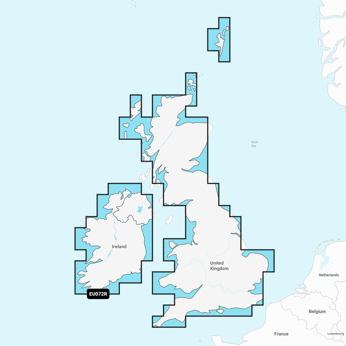 Image of Navionics Electronic Marine Charts for Chartplotters - UK & Ireland, Lakes & RIvers