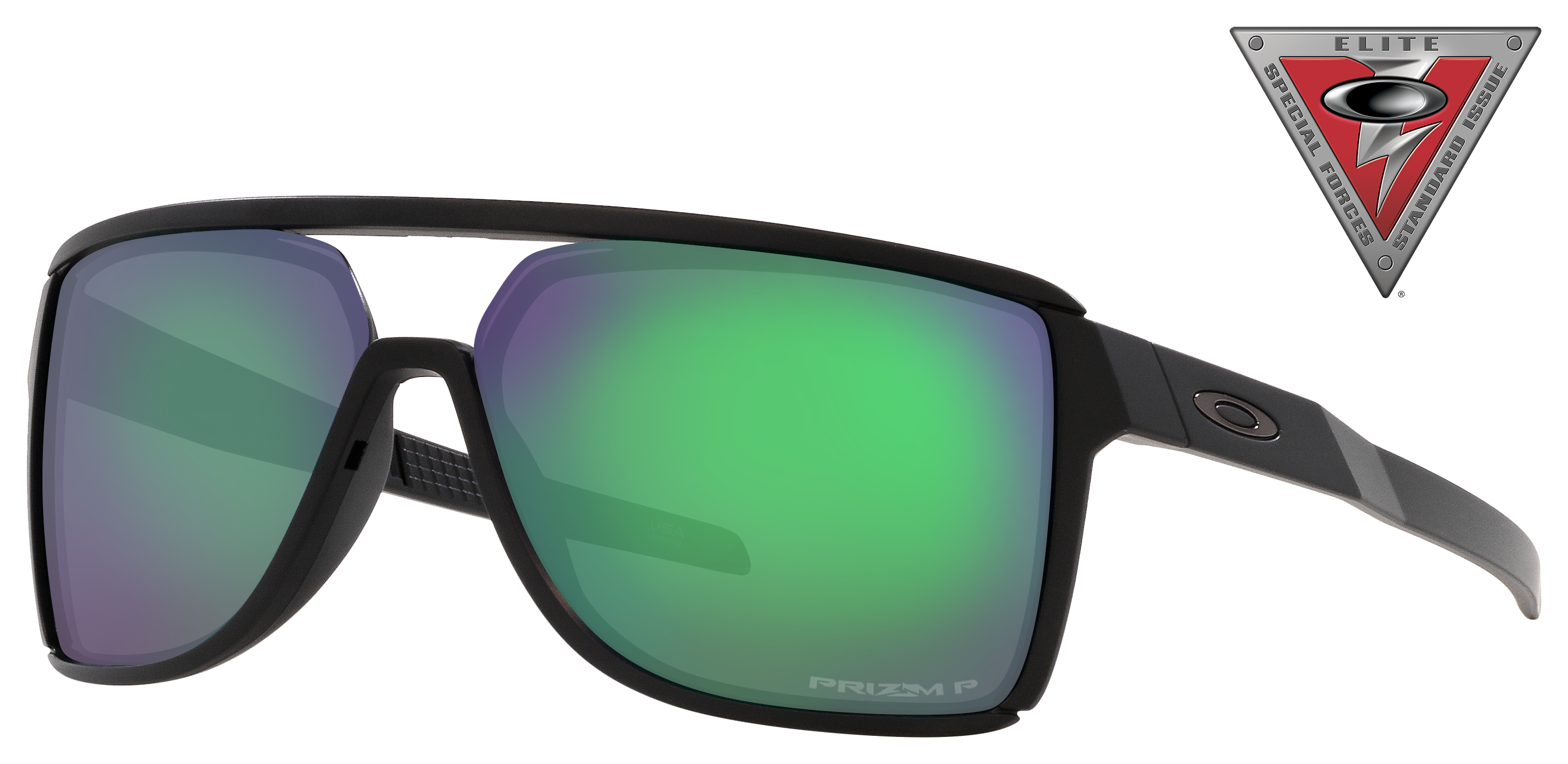 Image of Oakley SI Castel OO9147 Prizm Maritime Polarized Sunglasses