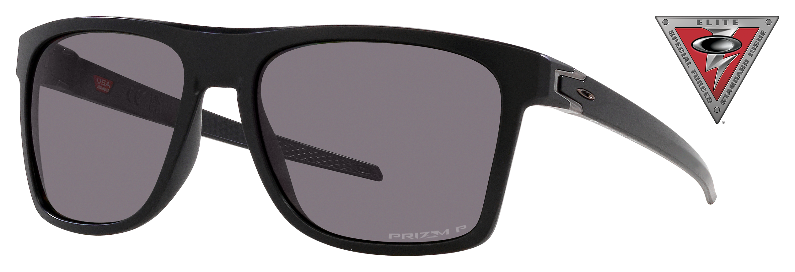 Image of Oakley SI Leffingwell OO9100 Prizm Grey Polarized Sunglasses