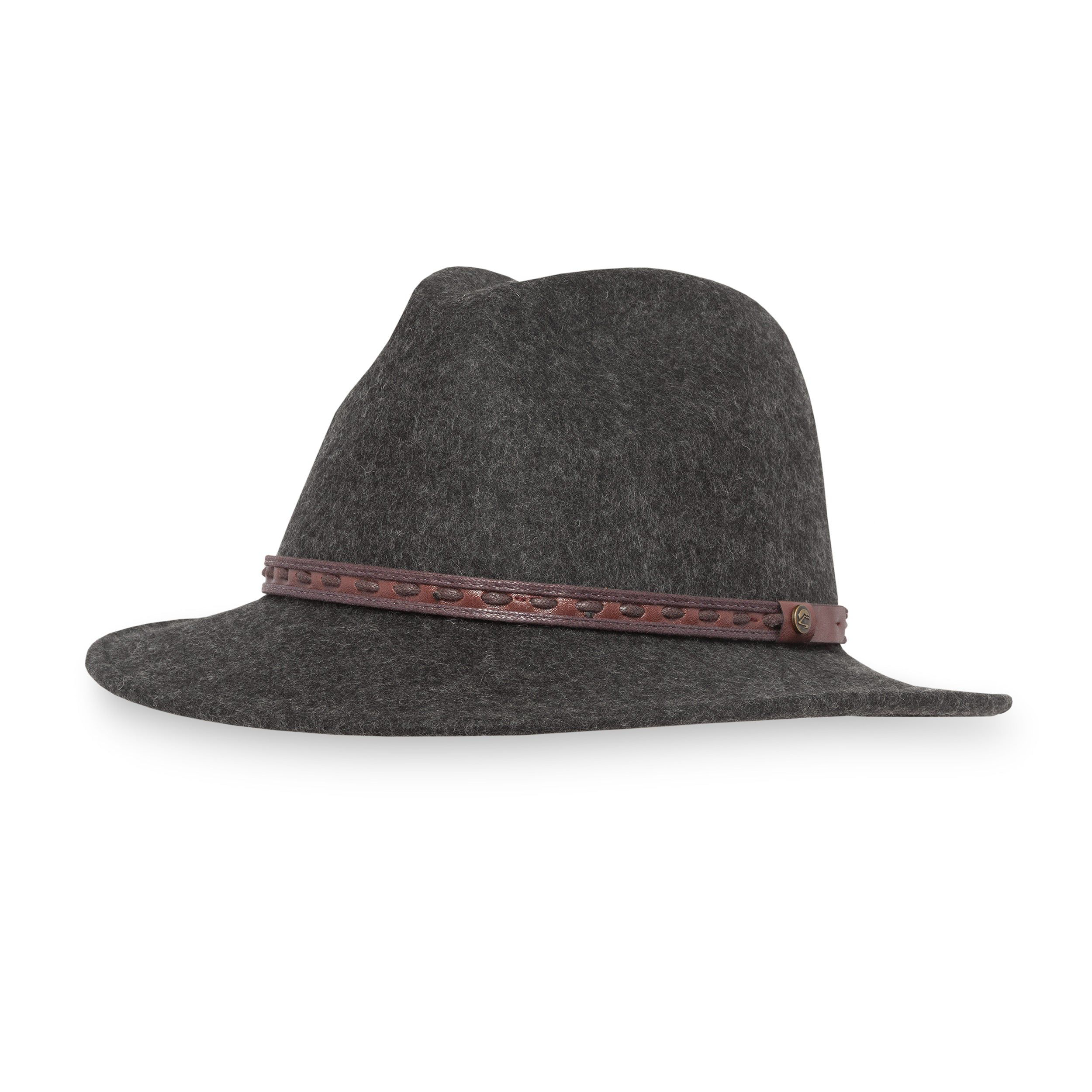 Image of Sunday Afternoons Rambler Felt Hat - Heathered Dark Gray - M