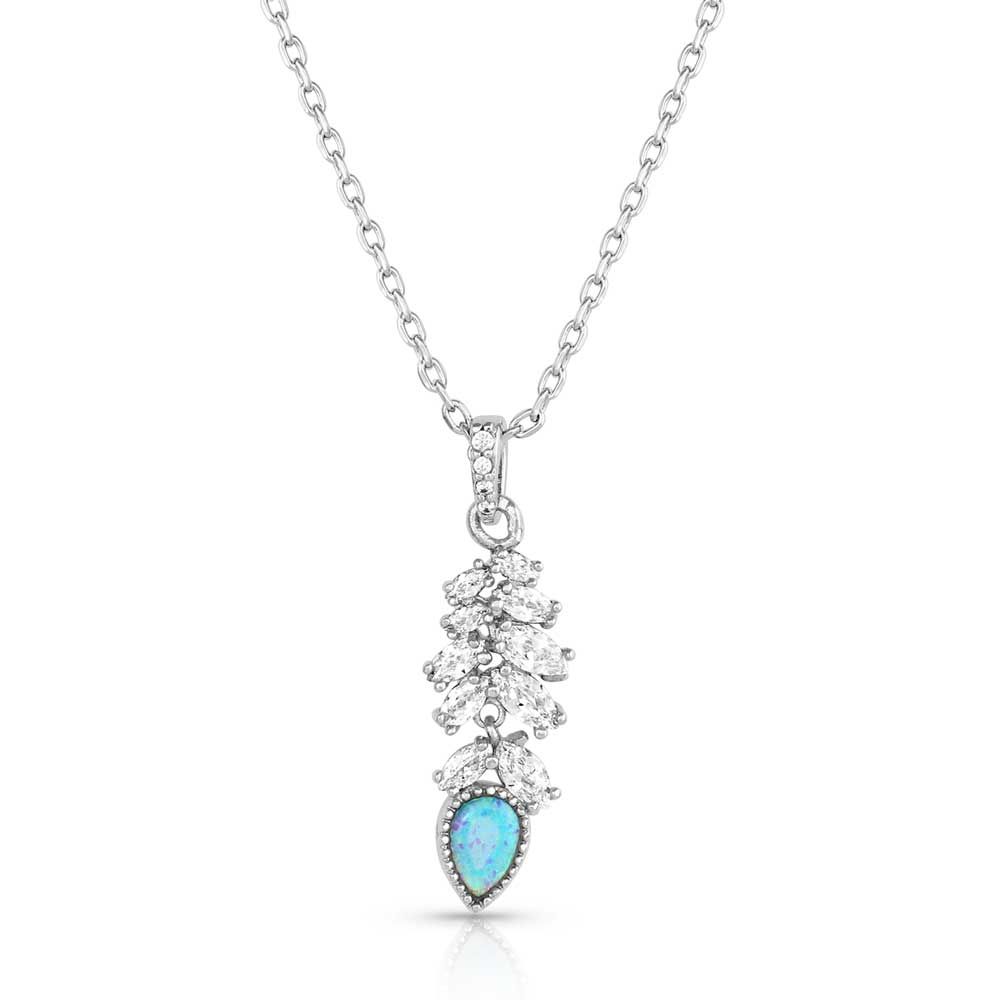 Image of Montana Silversmiths Mystic Falls Opal Crystal Necklace