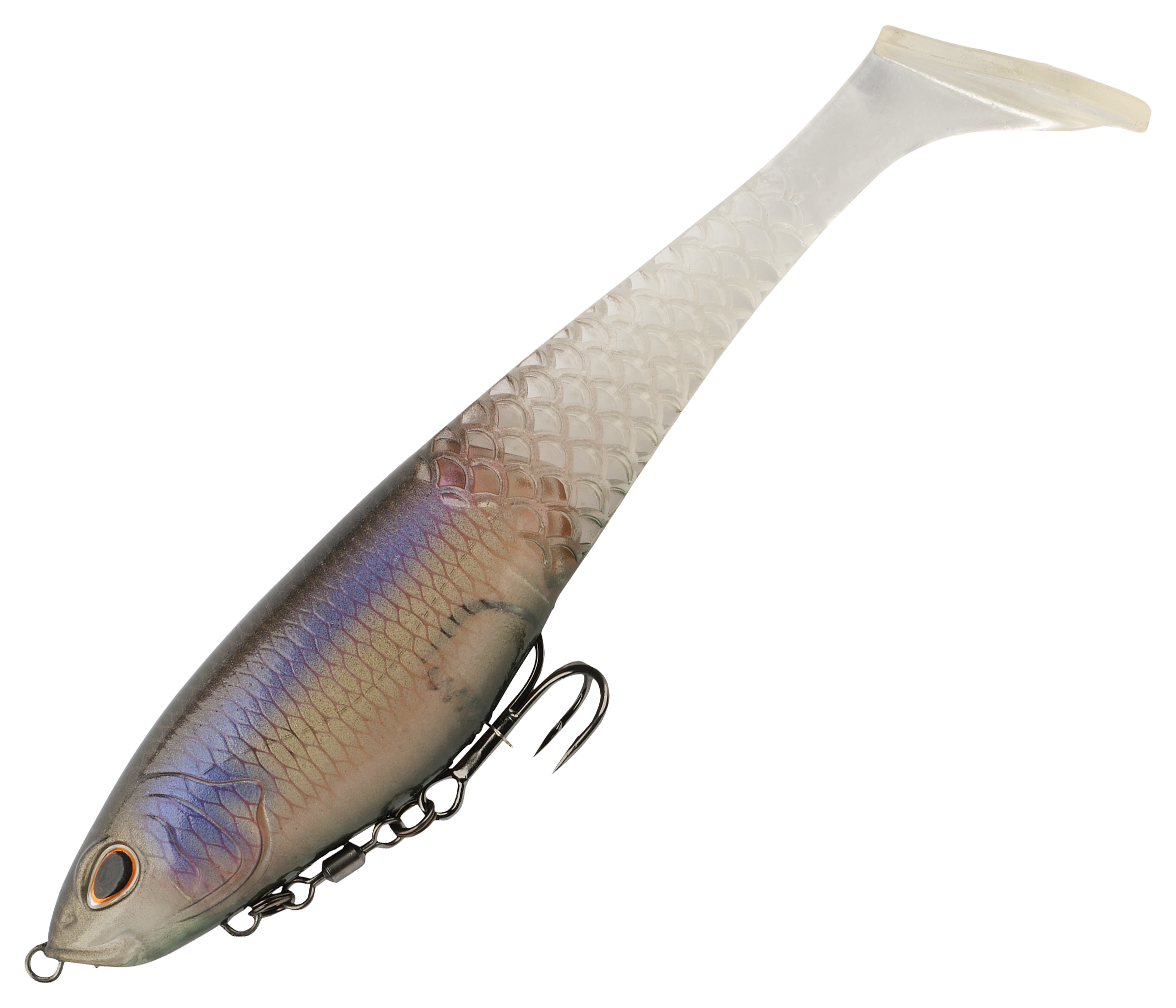 Image of "Berkley PowerBait CullShad - Ghost Morning Dawn - 8"" - 2-3/4 oz."
