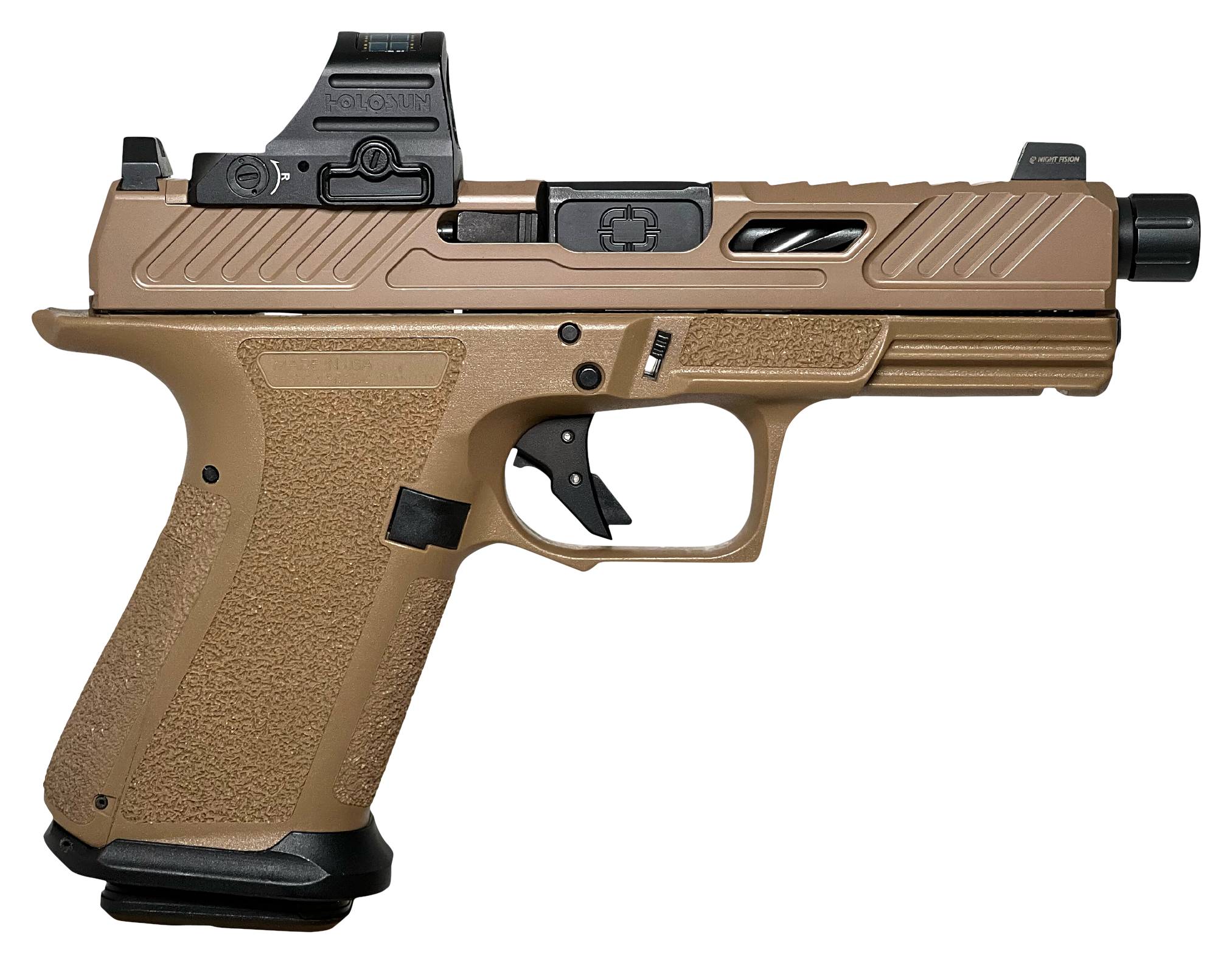 Shadow Systems MR920 Elite Semi-Auto Pistol with Magwell and Holosun HS507C-X2 Optic - 9mm