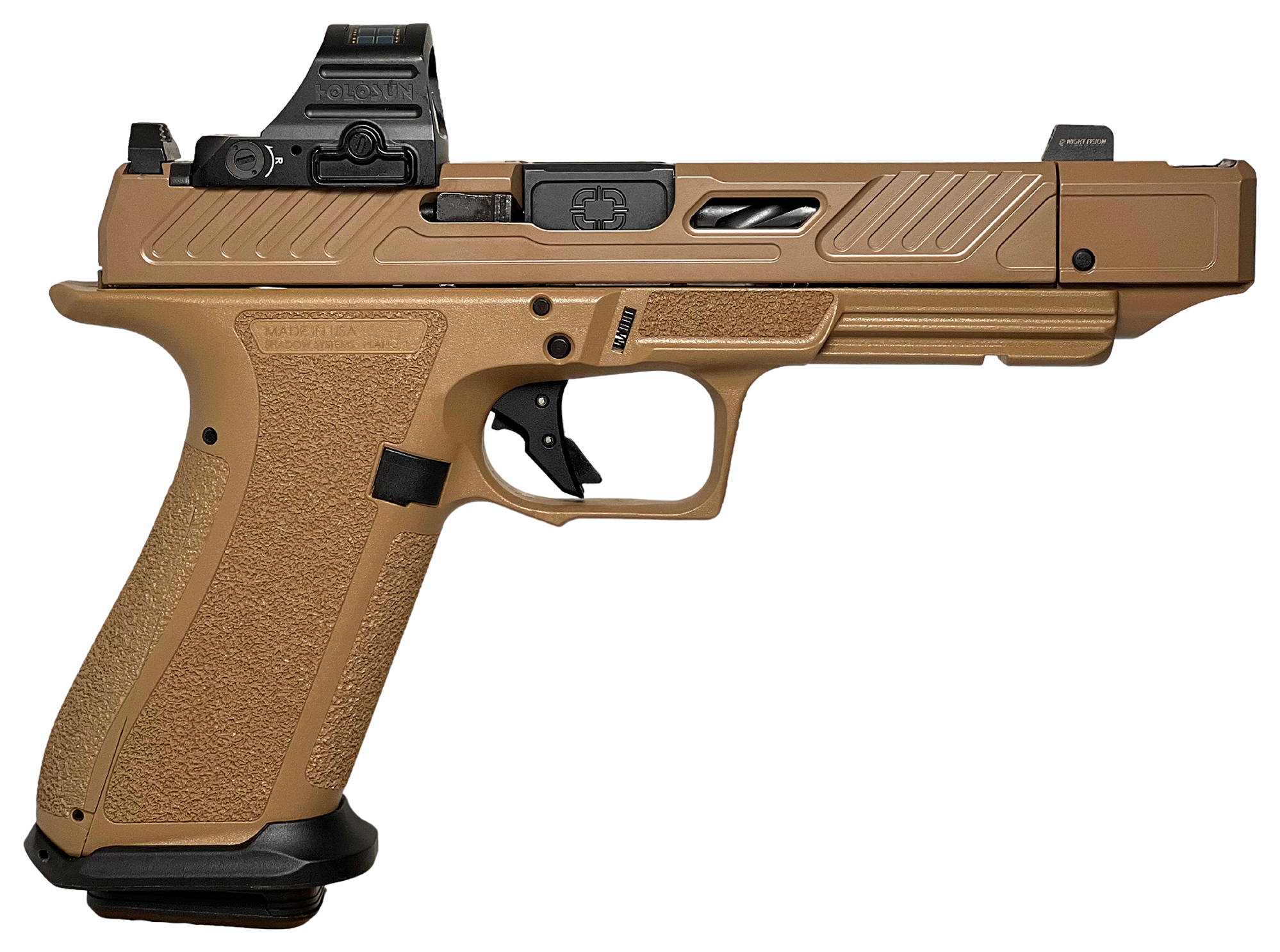 Shadow Systems DR920P Elite OpticsReady SemiAuto Pistol with Compensator and Holosun Optic  17  1