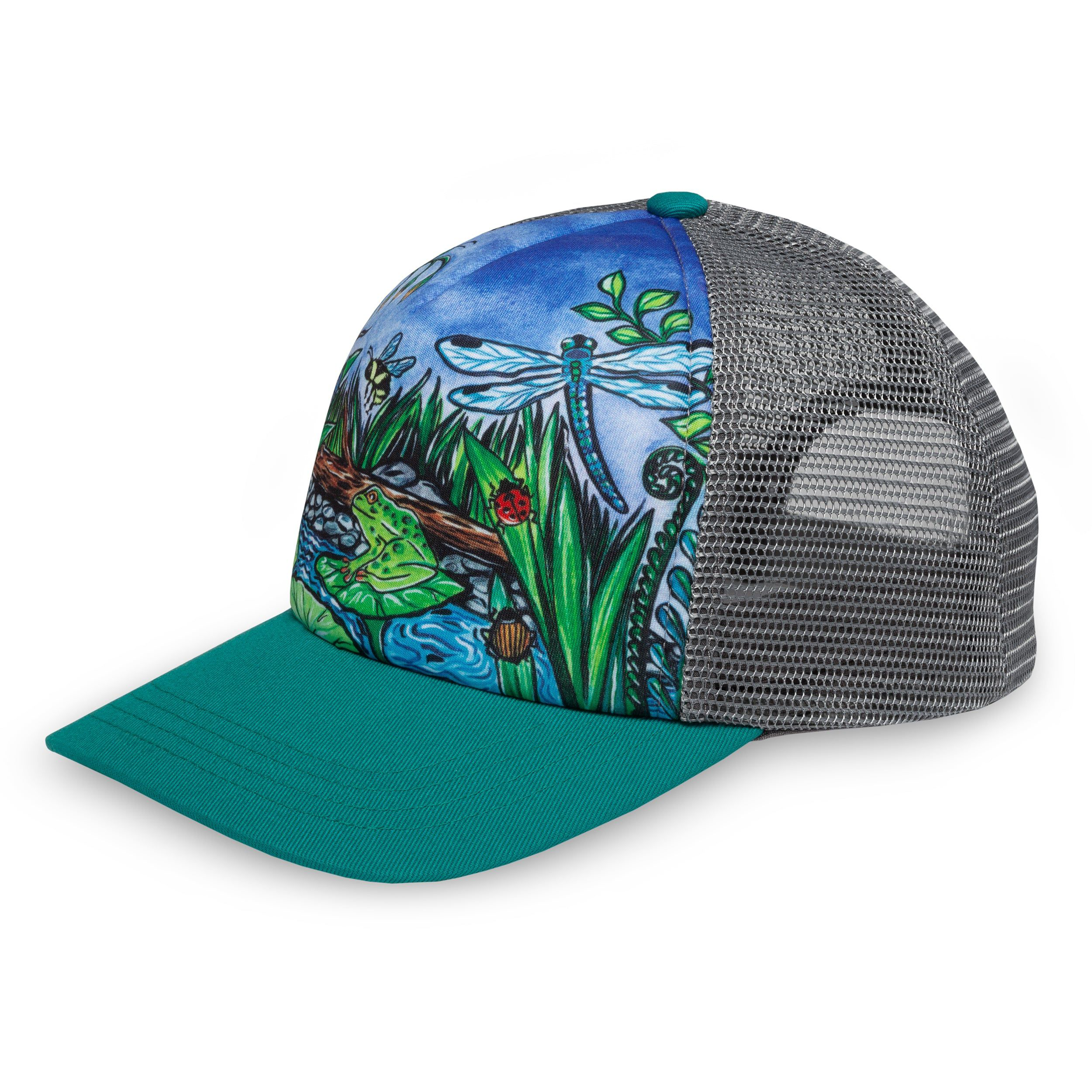 Image of Sunday Afternoons Artist Series Pond Party Trucker Cap for Kids