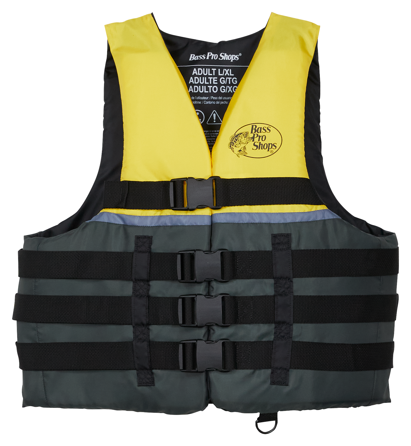 Bass Pro Shops Recreational Life Jacket for Adults - Aqua - L/XL