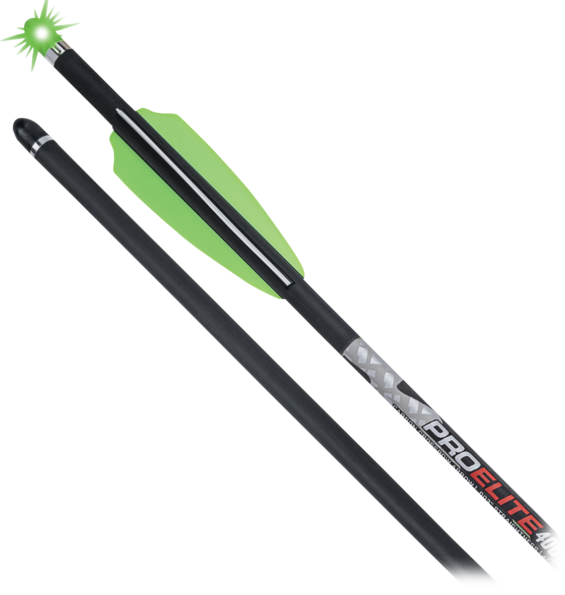 Image of TenPoint Pro Elite 400 Alpha-Blaze Lighted Carbon Crossbow Bolts